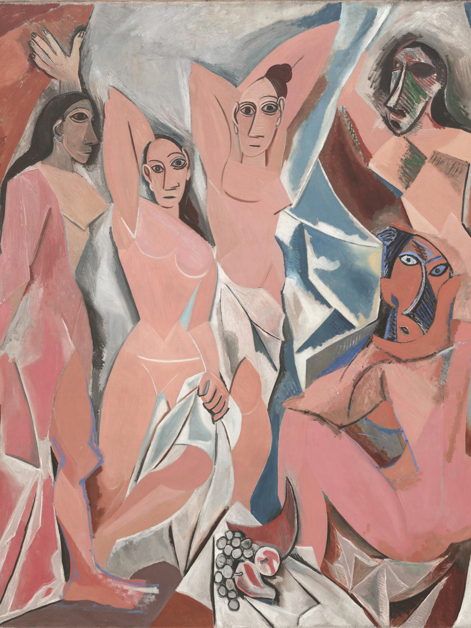 Picasso’s ‘Demoiselles d’Avignon’ at the time of its first exhibition in 1916 was seen as ‘immoral’ (Creative Commons)