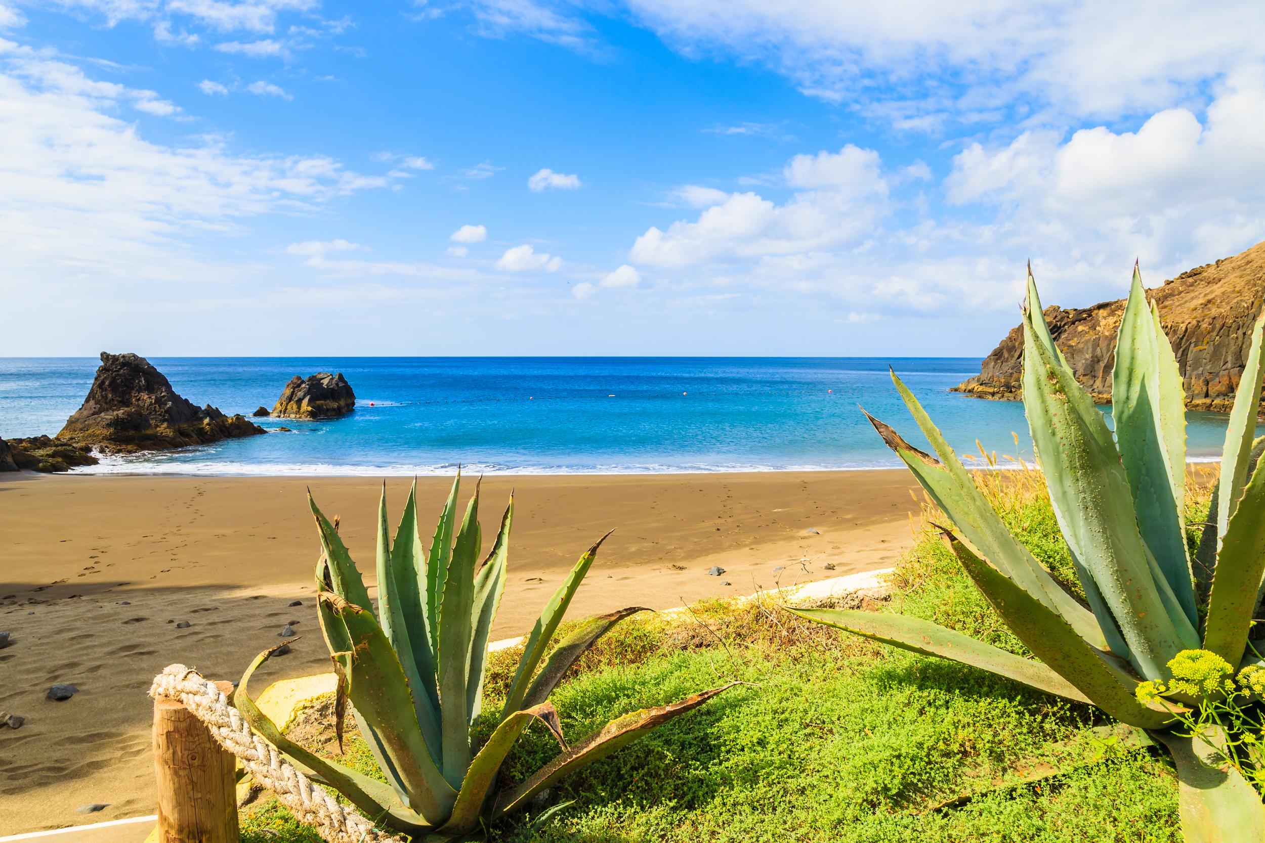 Prainha beach, near Canical, Madeira