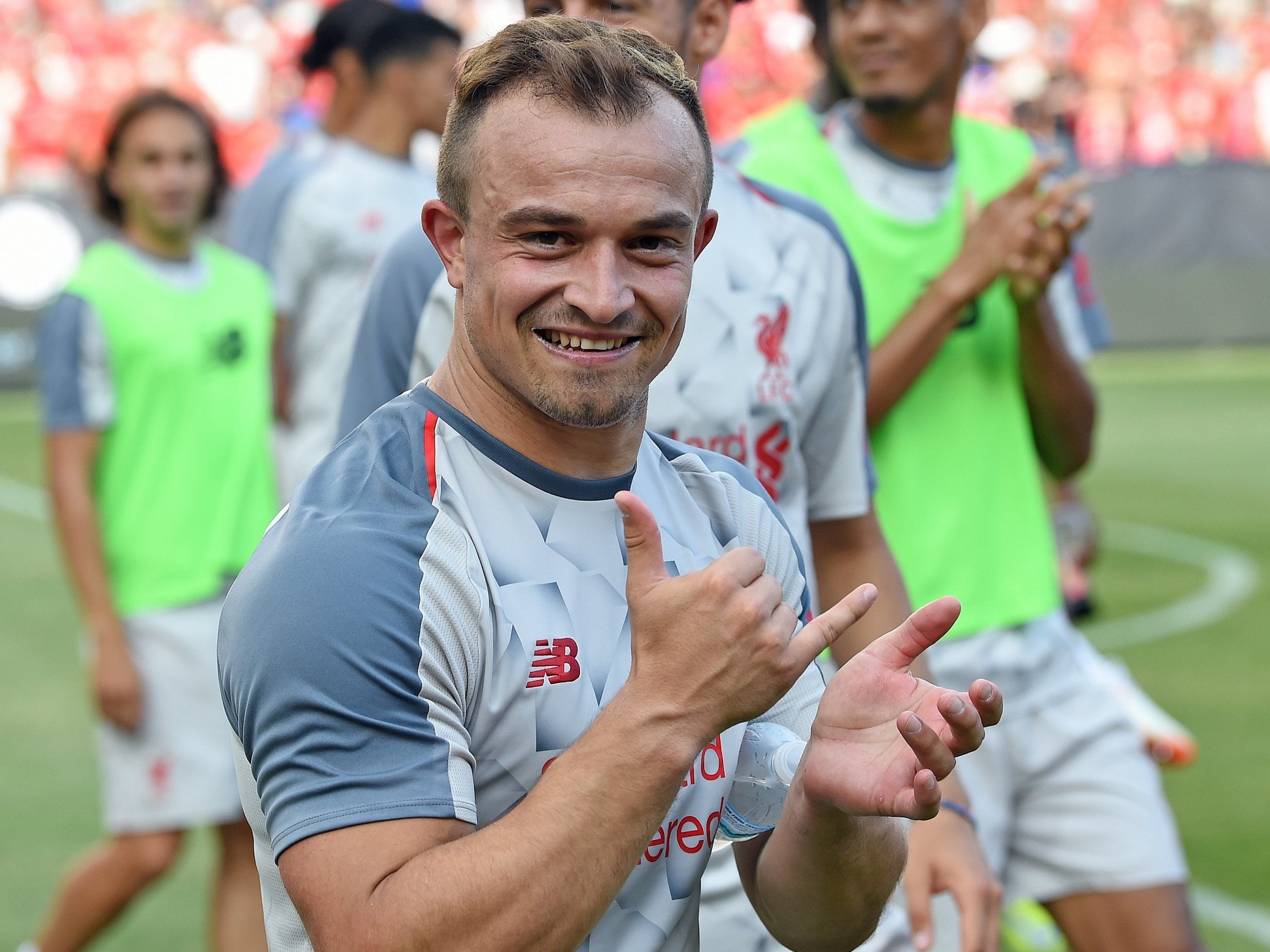 Xherdan Shaqiri of Liverpool