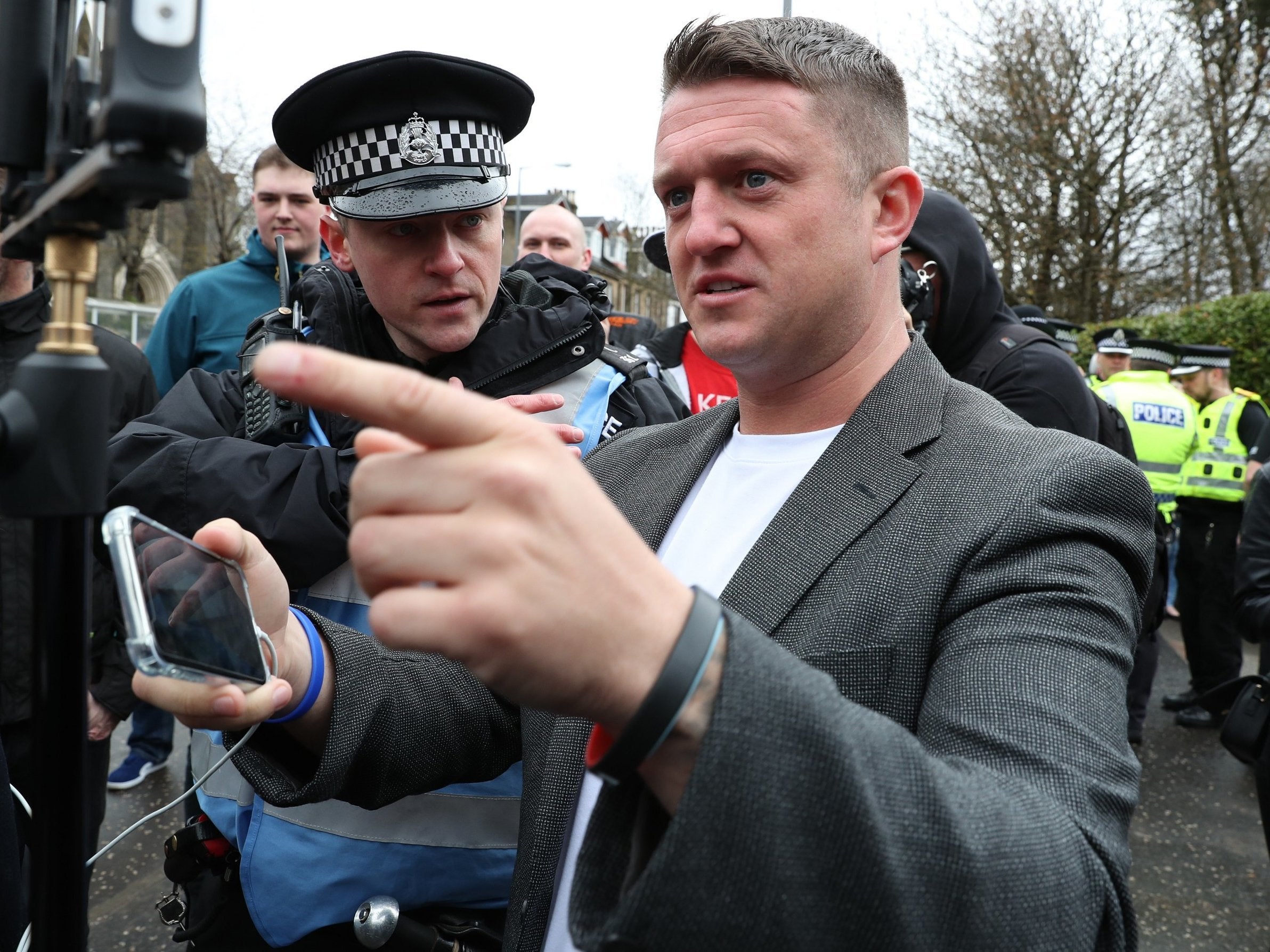 Tommy Robinson is a popular and outspoken right-wing figure