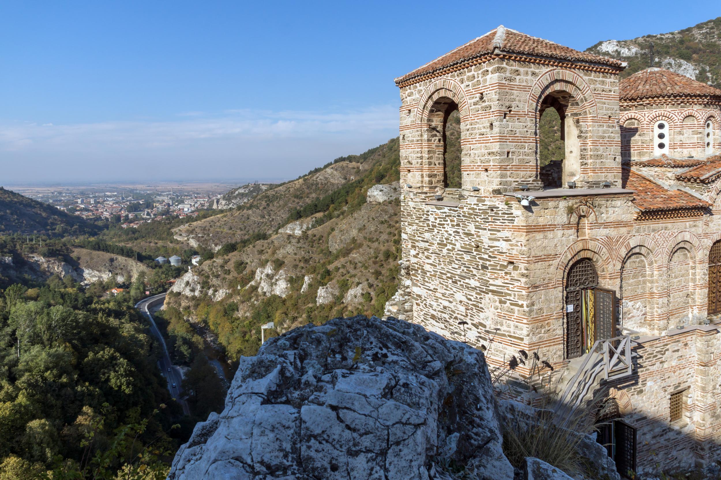 Asen’s Fortress provides incredible views over the Asenitsa Valley (iStock)