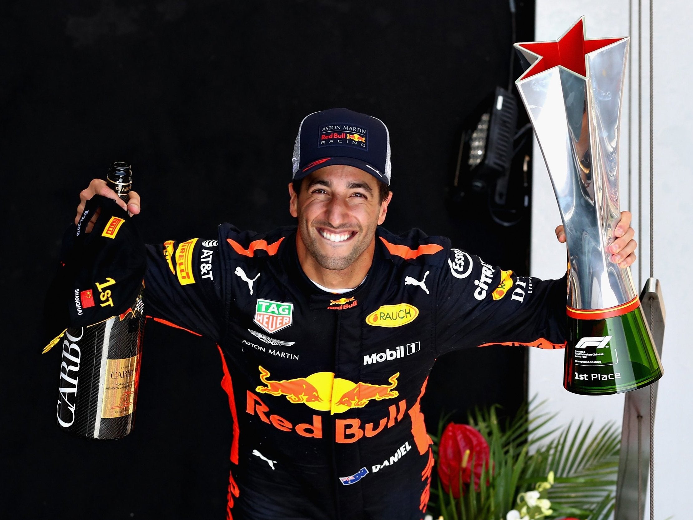 Ricciardo's most-recent of his seven victories came at this year's Chinese Grand Prix