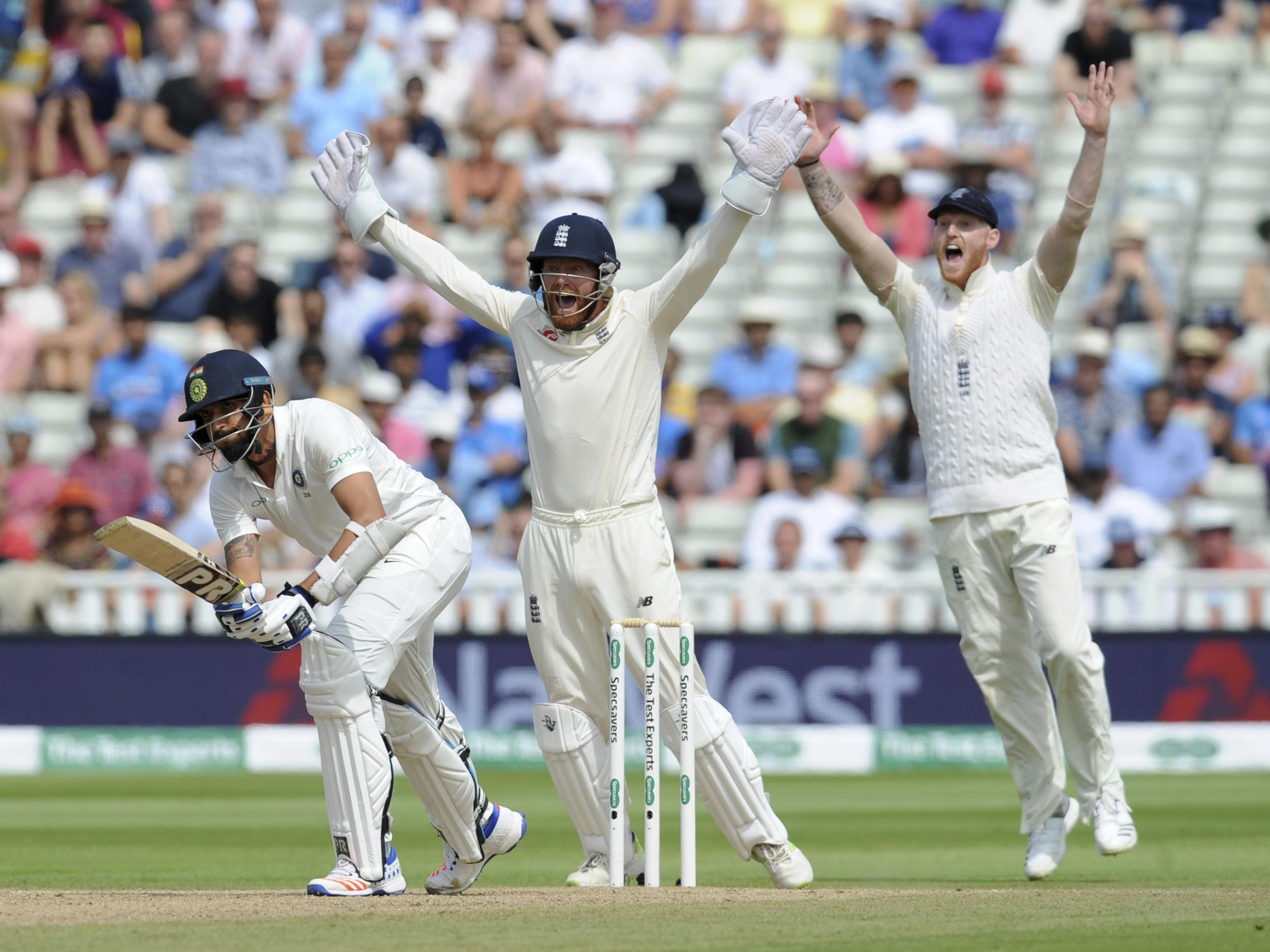 Rashid saw off Sharma for the second time in the game