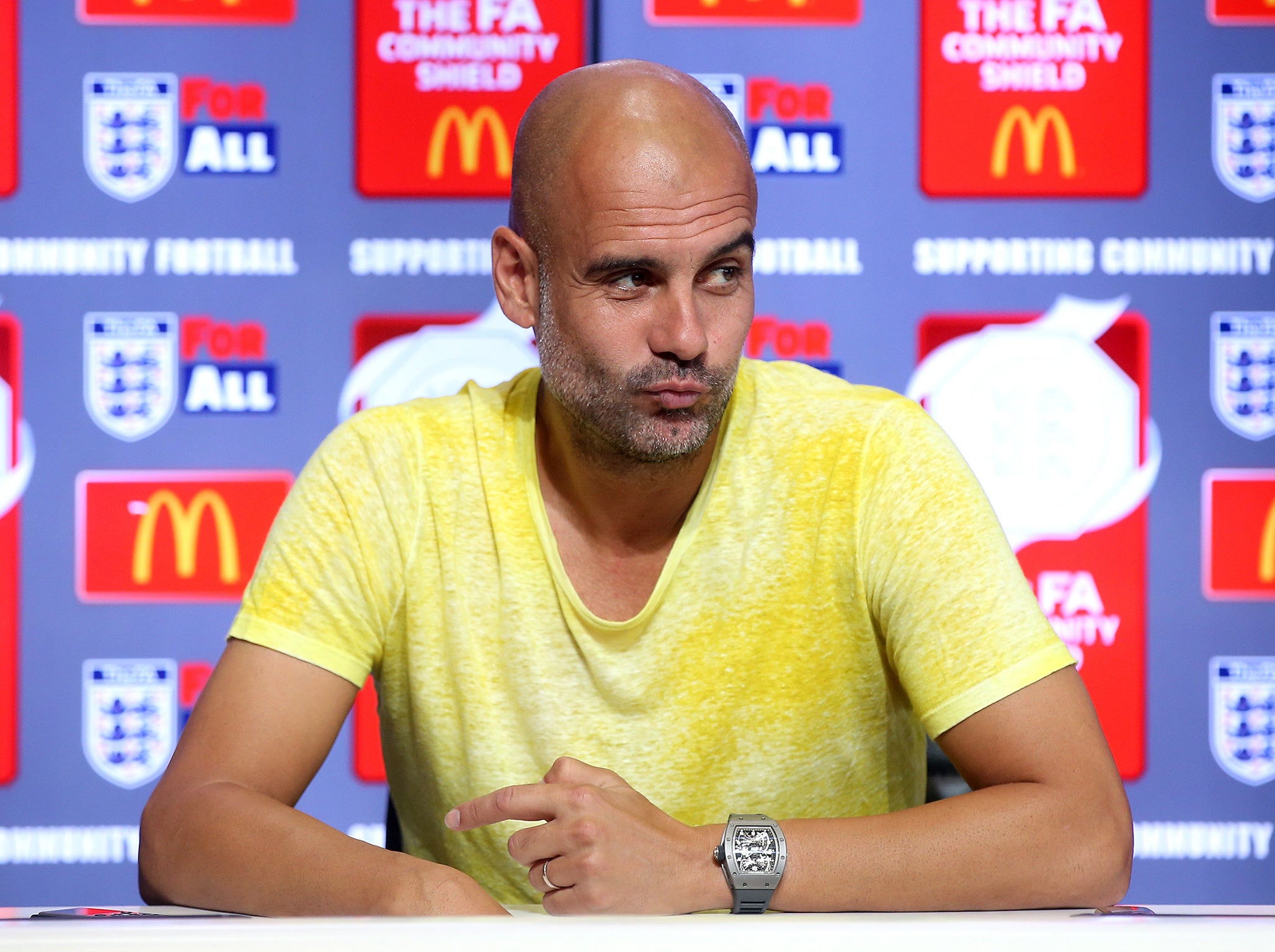 Guardiola wants to start his season on a winning note