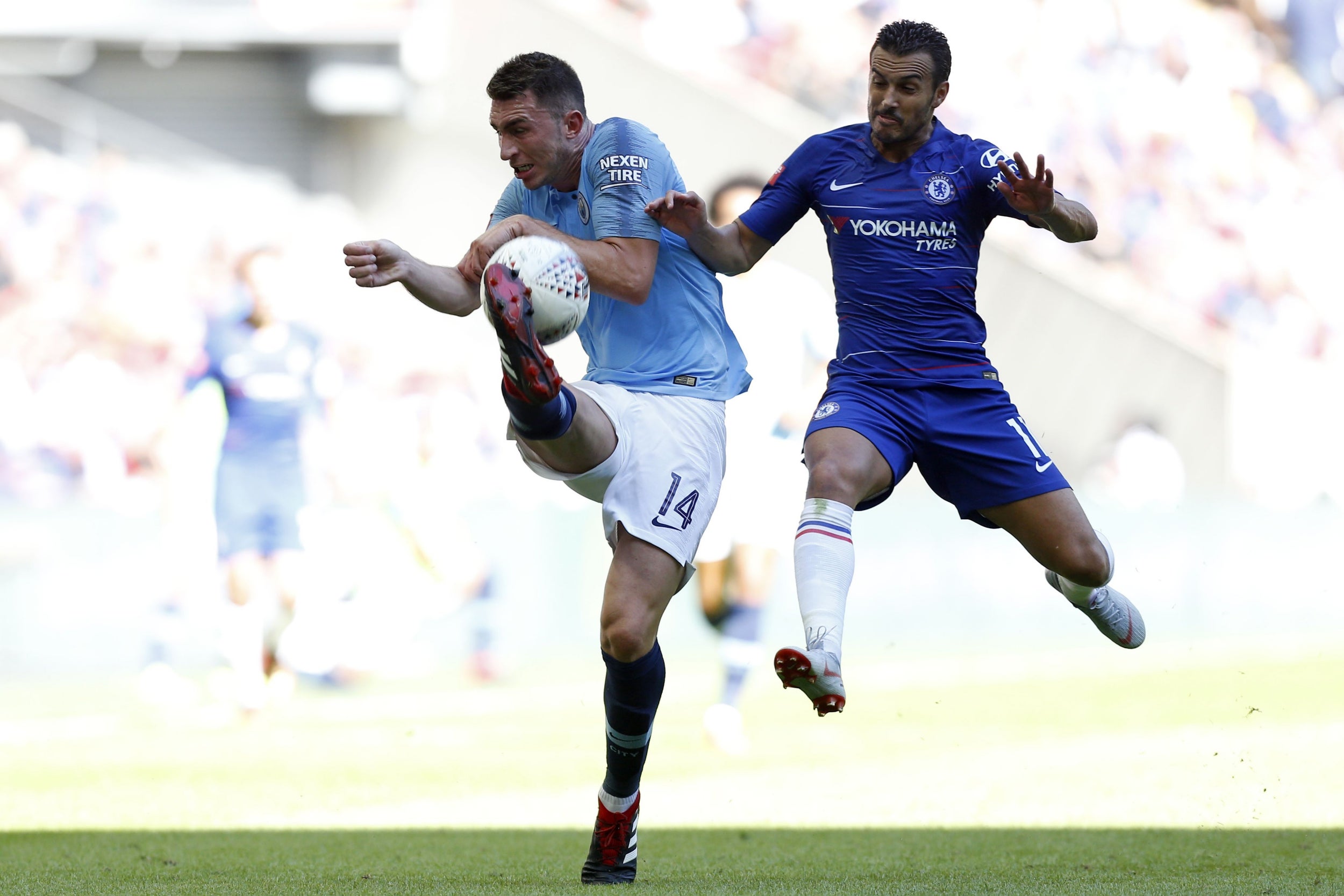 Laporte started the game at Wembley