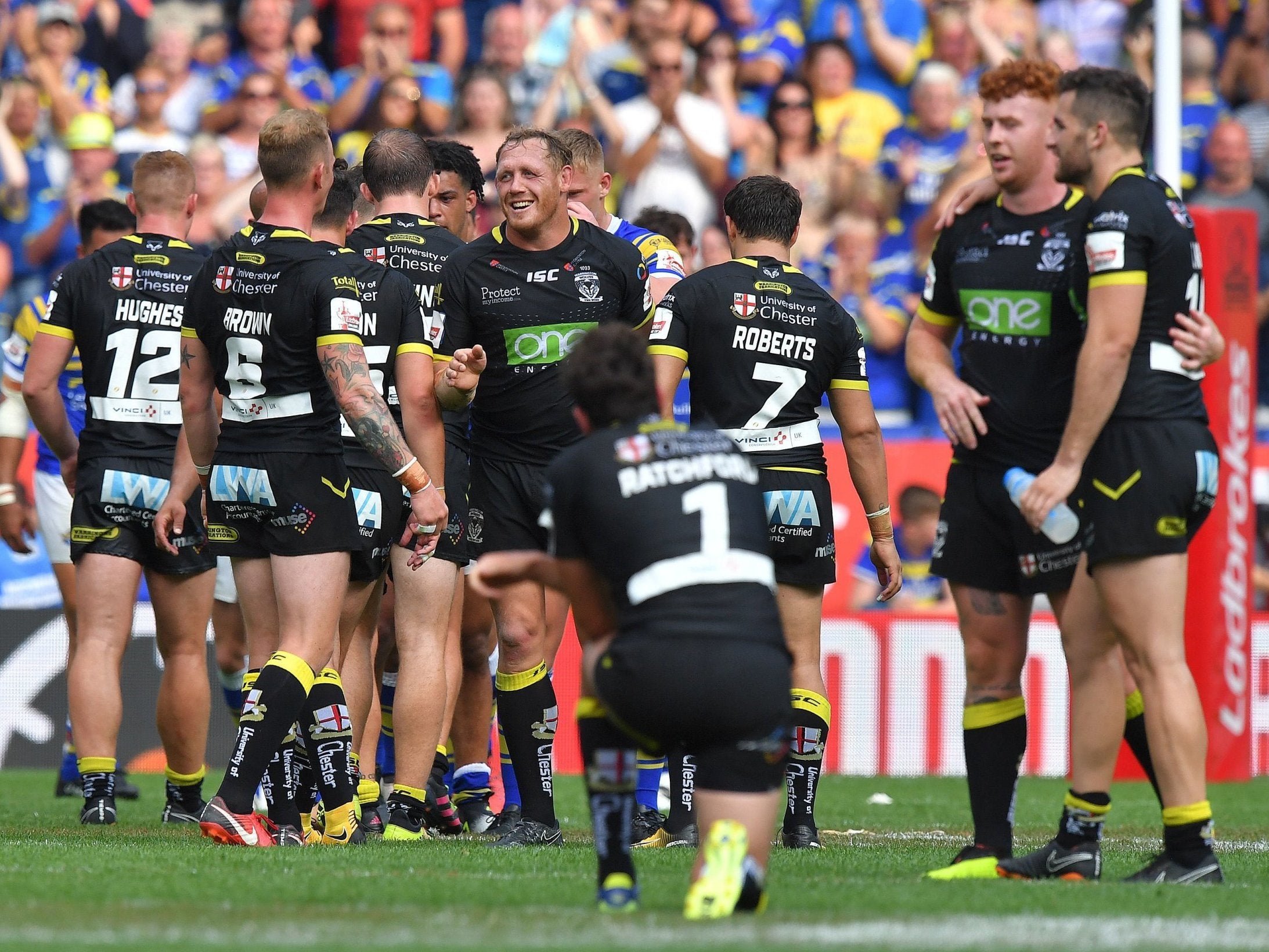 Warrington will now meet Catalans Dragons in the final