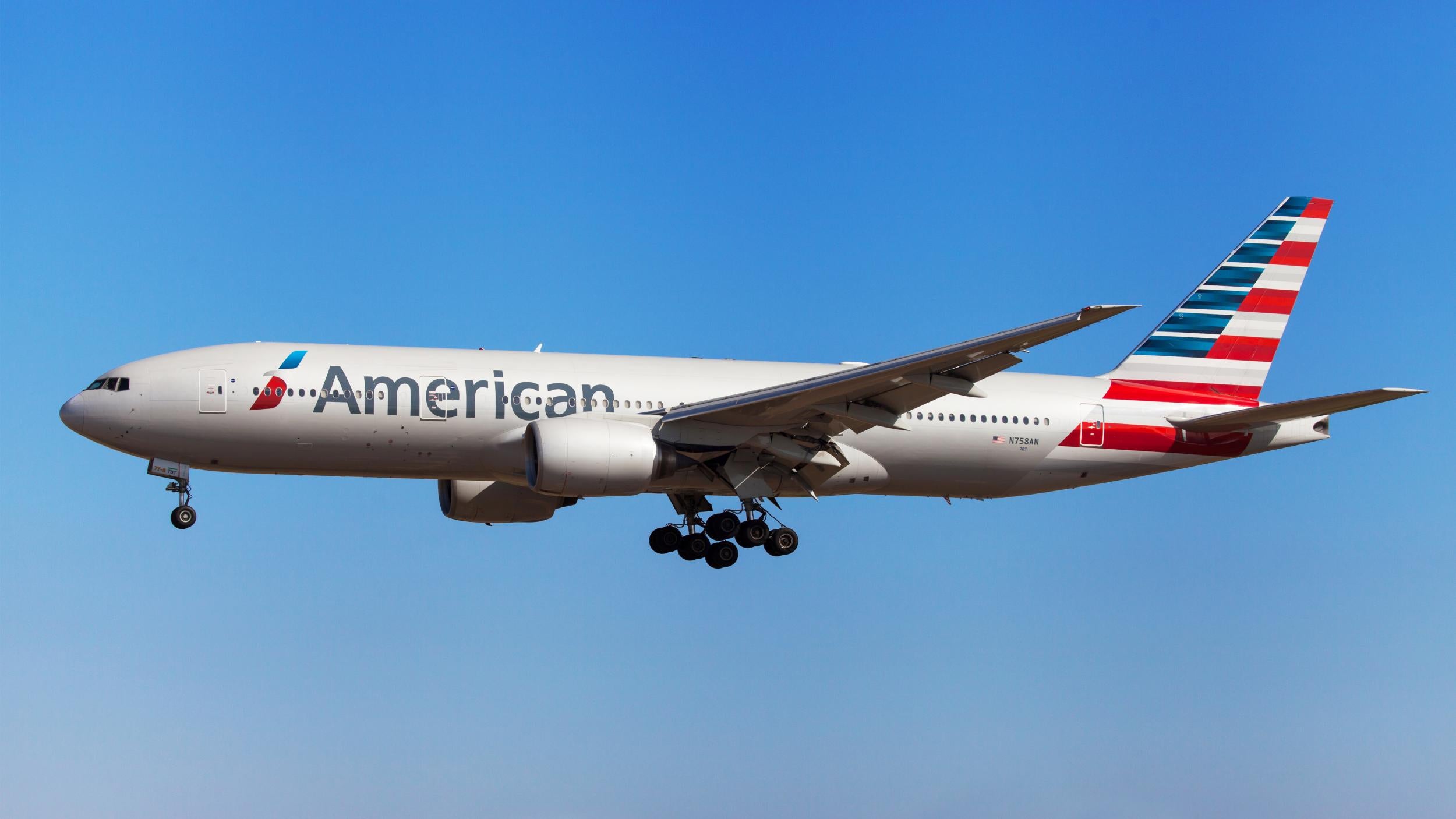 The incident took place on an American Airlines flight