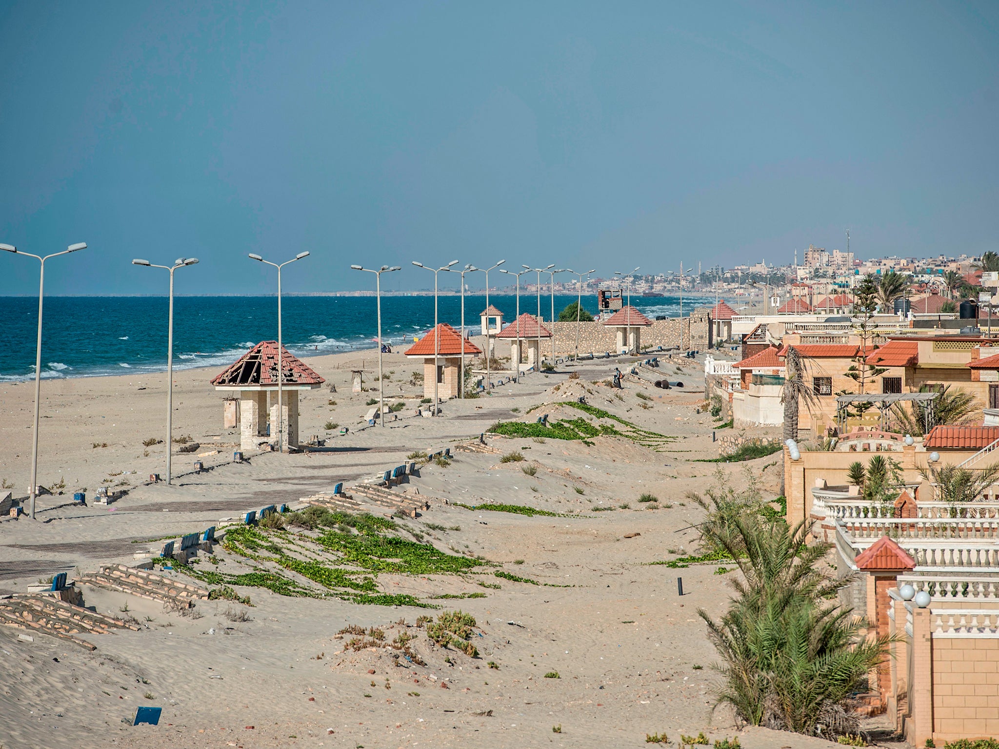 Egyptian beaches are popular with tourists