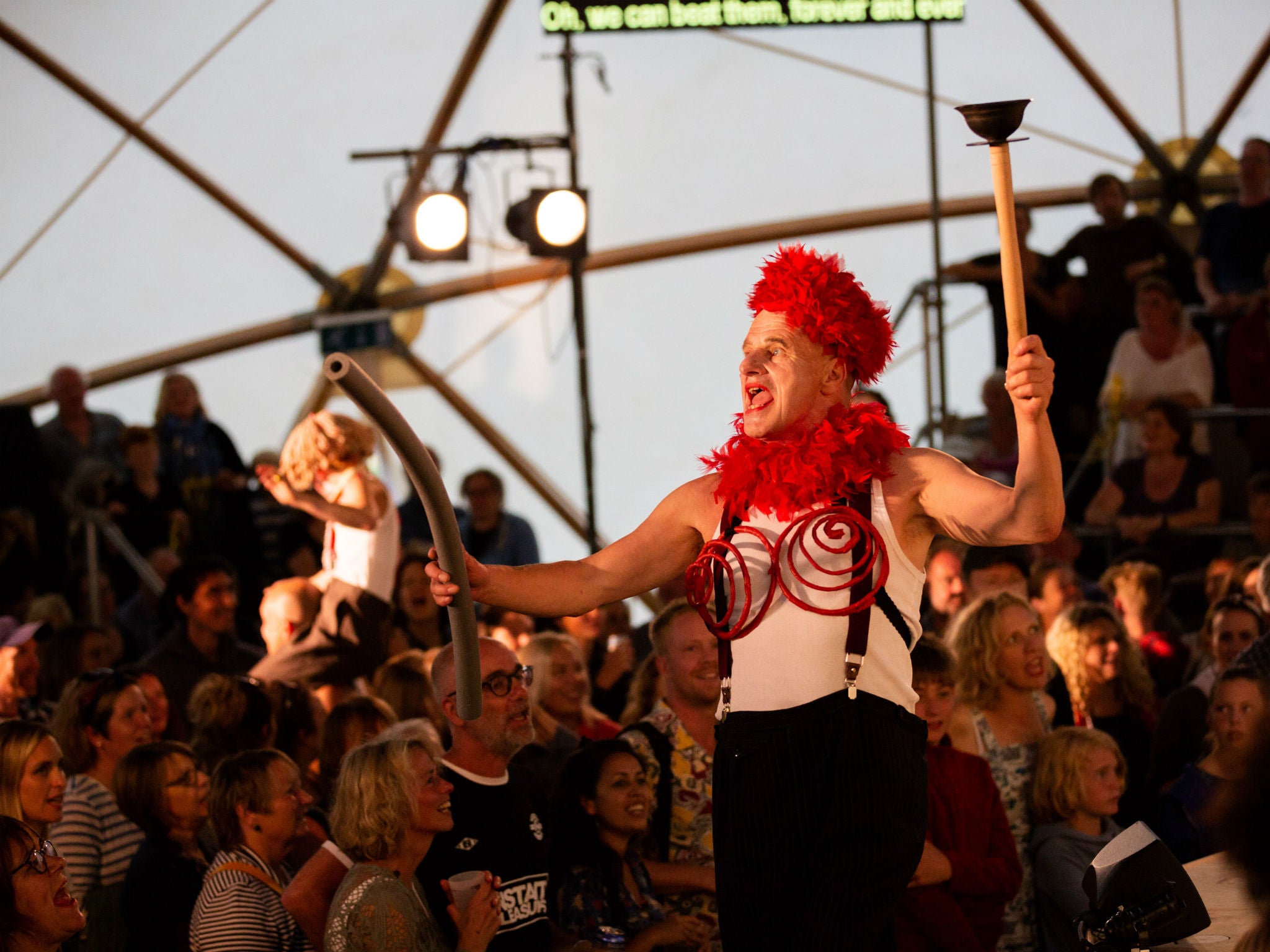 Kneehigh founder Mike Shepherd plays Ma Ubu