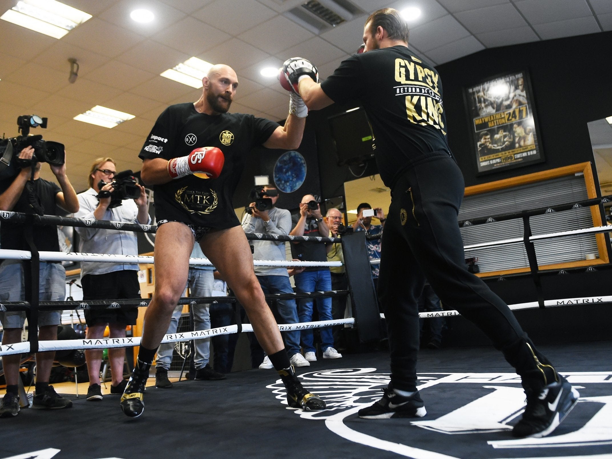 Tyson Fury is preparing to fight Francesco Pianeta (Getty Images)