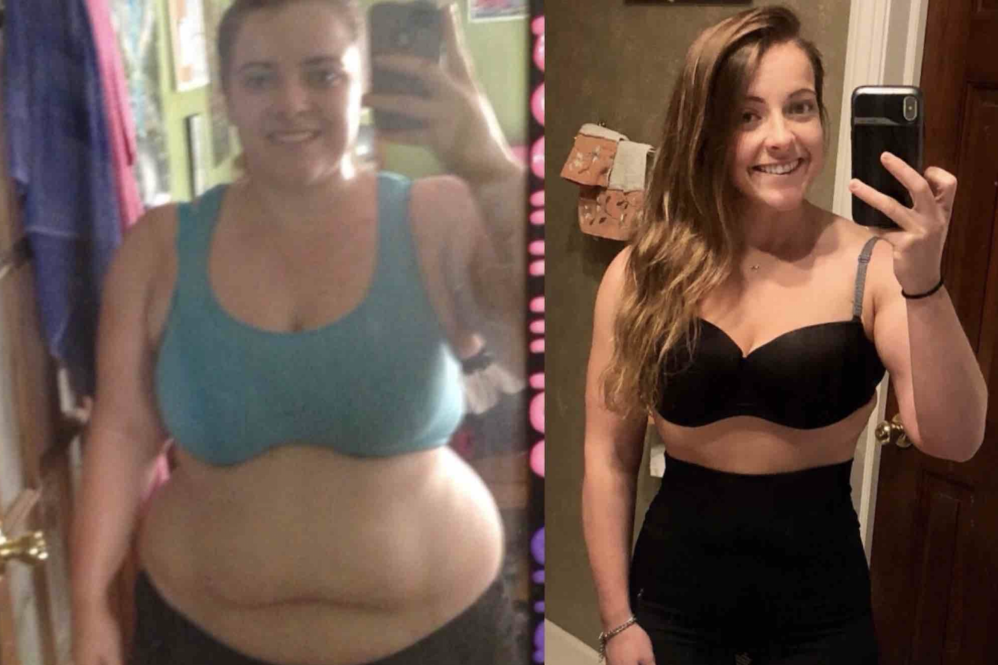 Kayla Cody lost half her body weight (Kayla Cody)