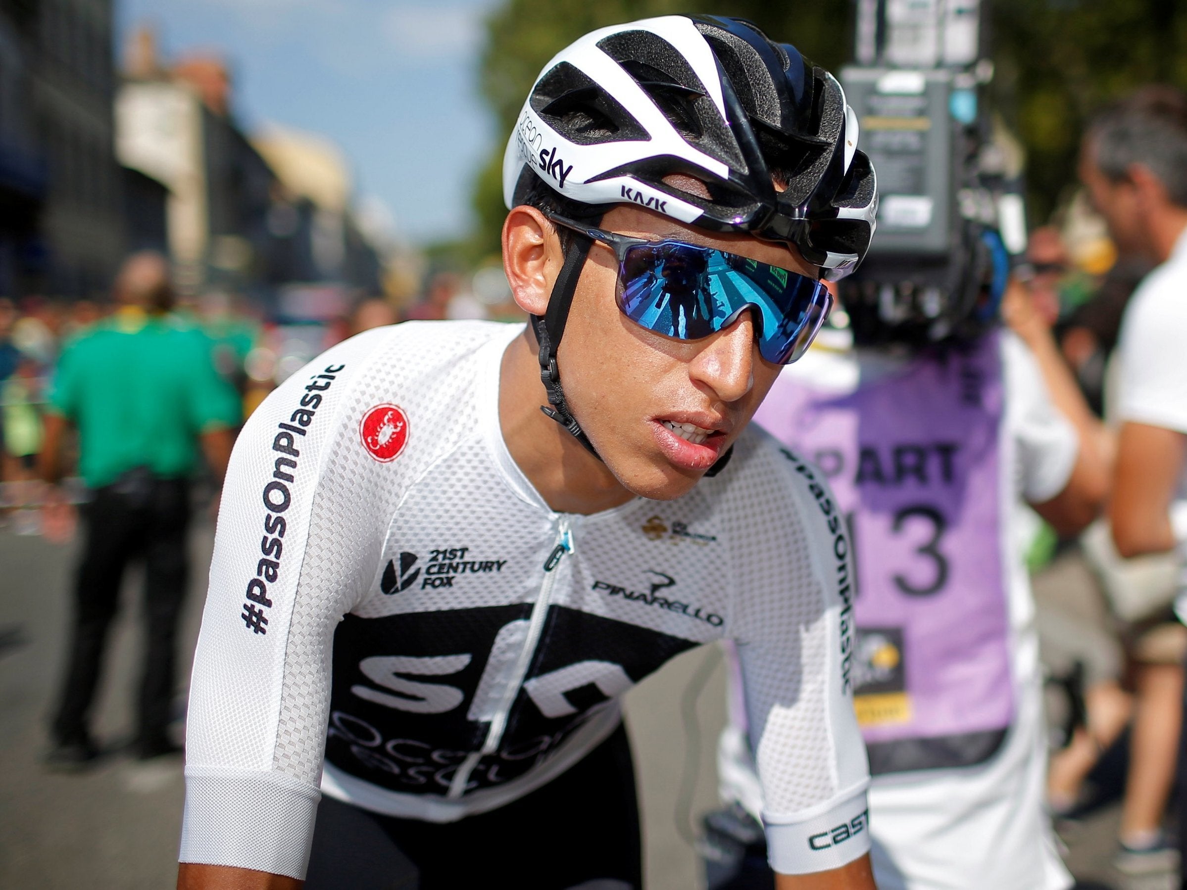 Egan Bernal starred for Team Sky at the Tour de France