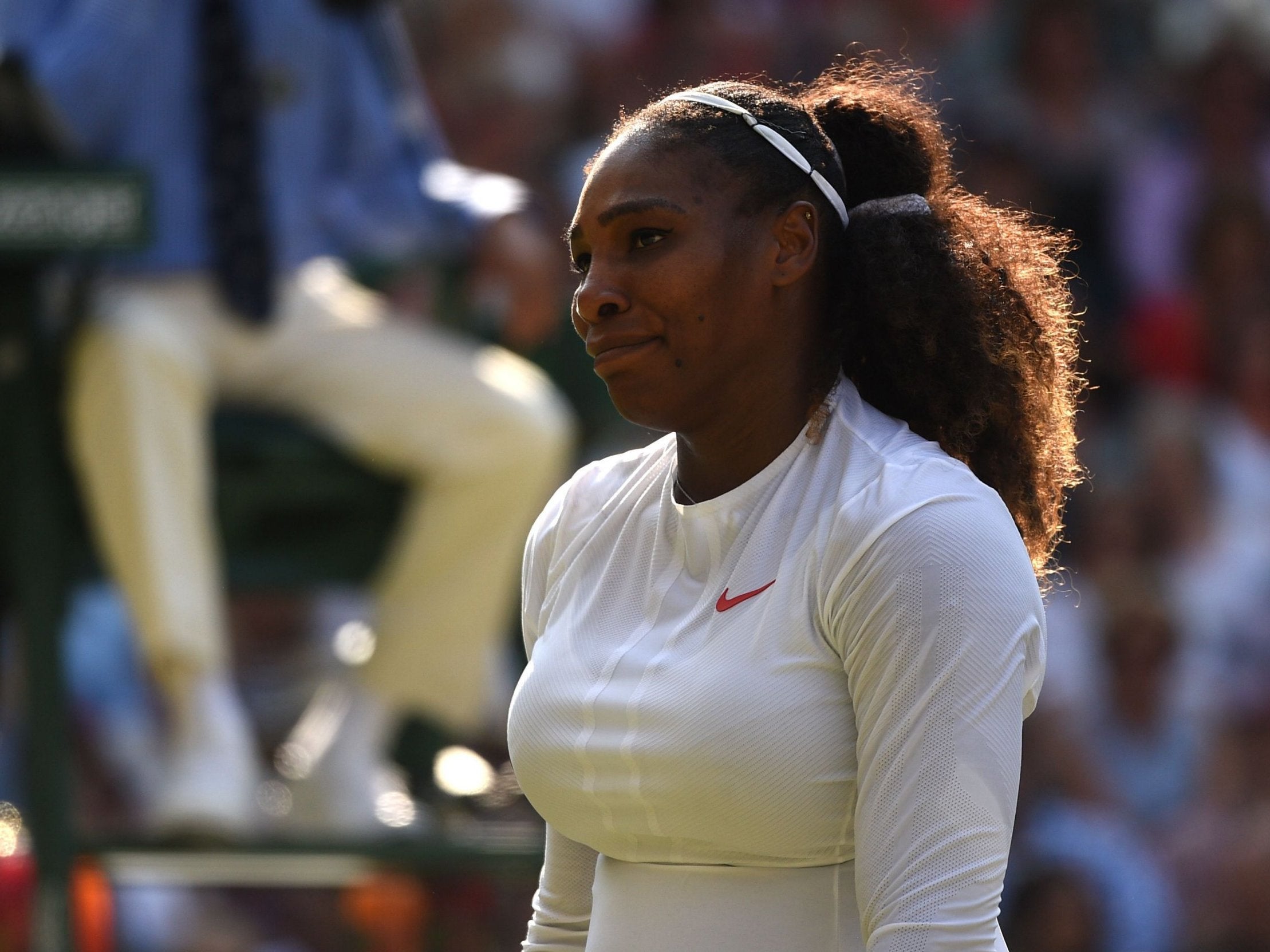 Serena Williams sought reassurance from friends and family about her feeling