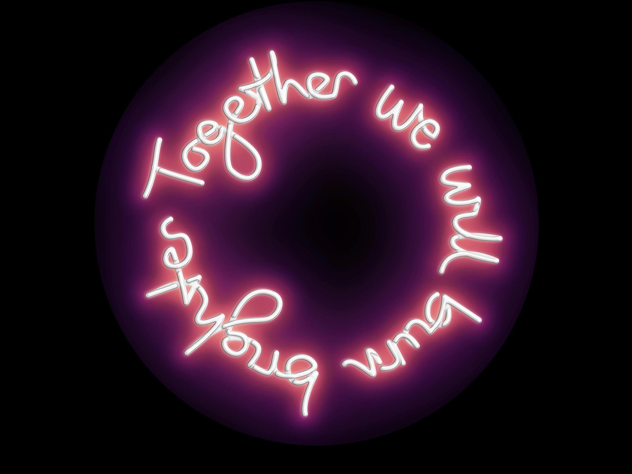 Together We Will Burn Brighter by Lauren Baker: "It's all about human connection" (Lauren Baker)