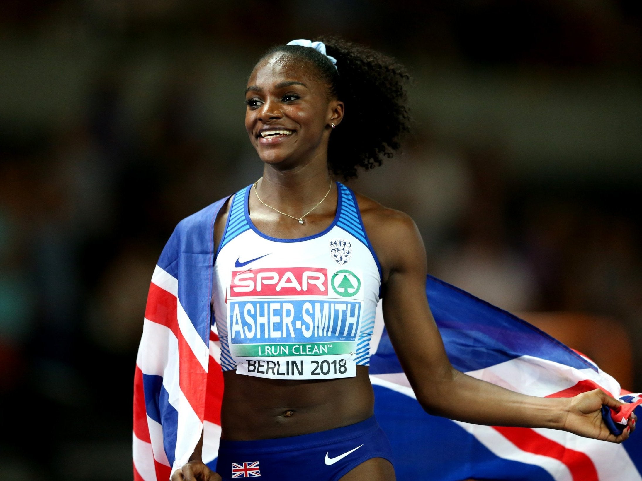 Dina Asher-Smith sprinted to gold in the women's 100m final