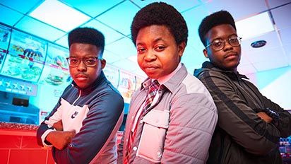 A pizza topped with 24-carat gold is among the items reviewed by the ‘Peng Life’ crew