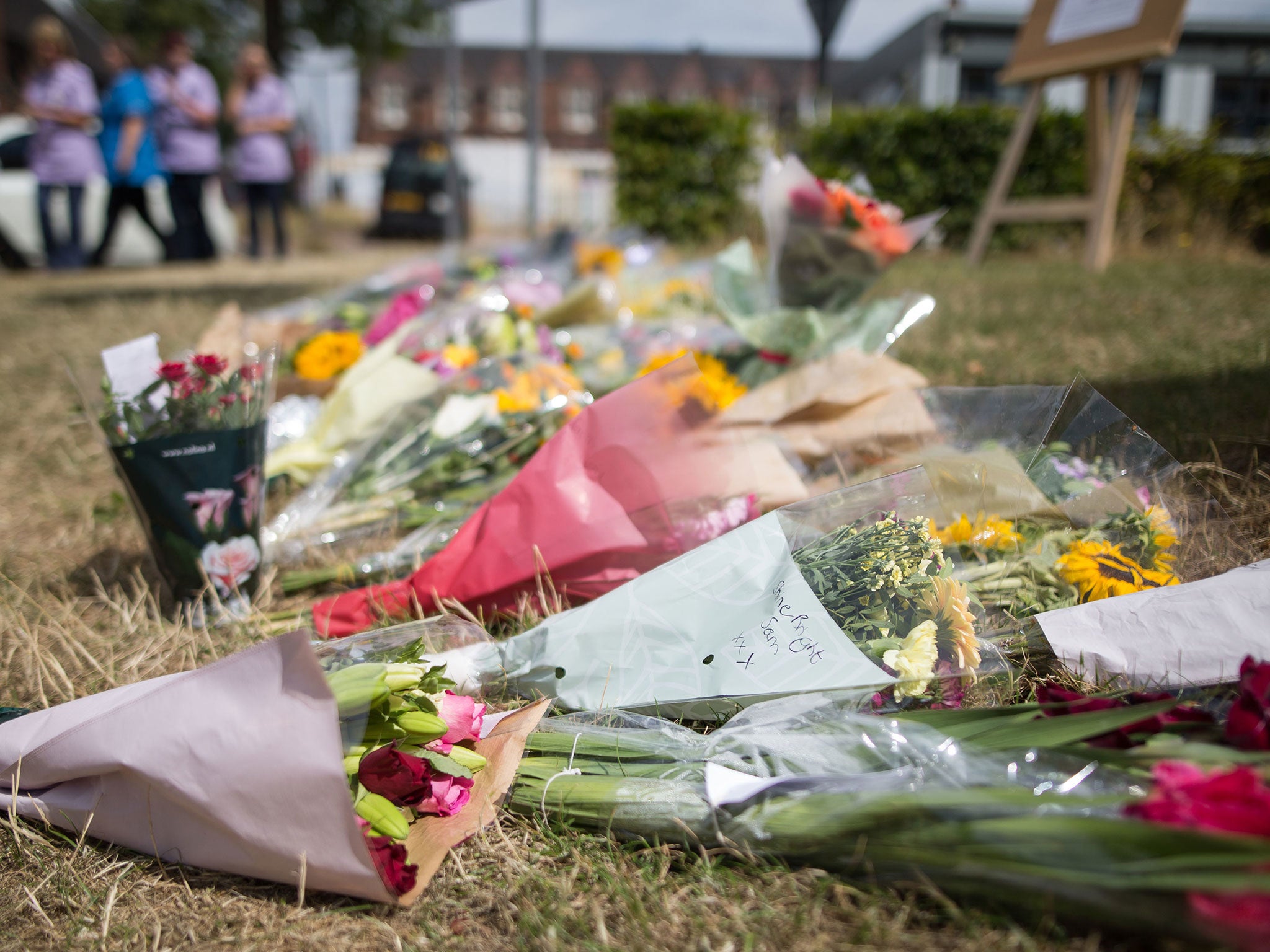 Tributes to Samantha Eastwood at the Royal Stoke University Hospital