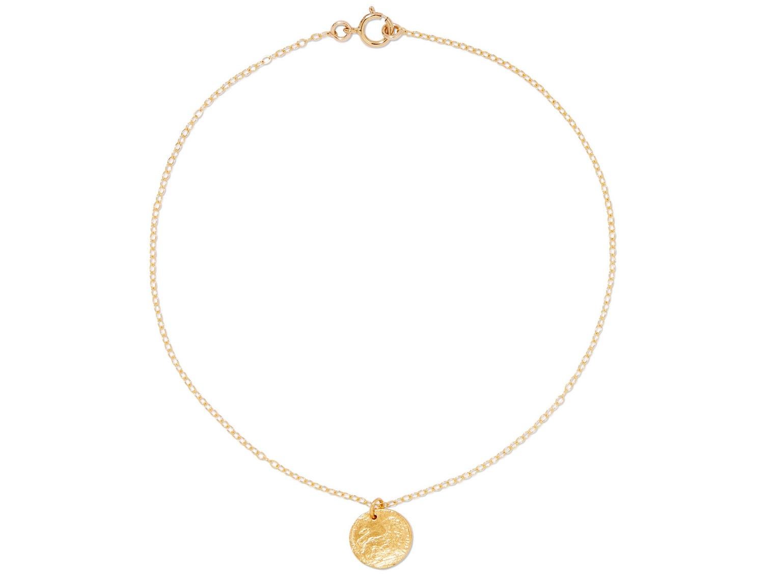 Alighieri, Baby Lion Gold Plated Anklet, £165, Net-a-Porter