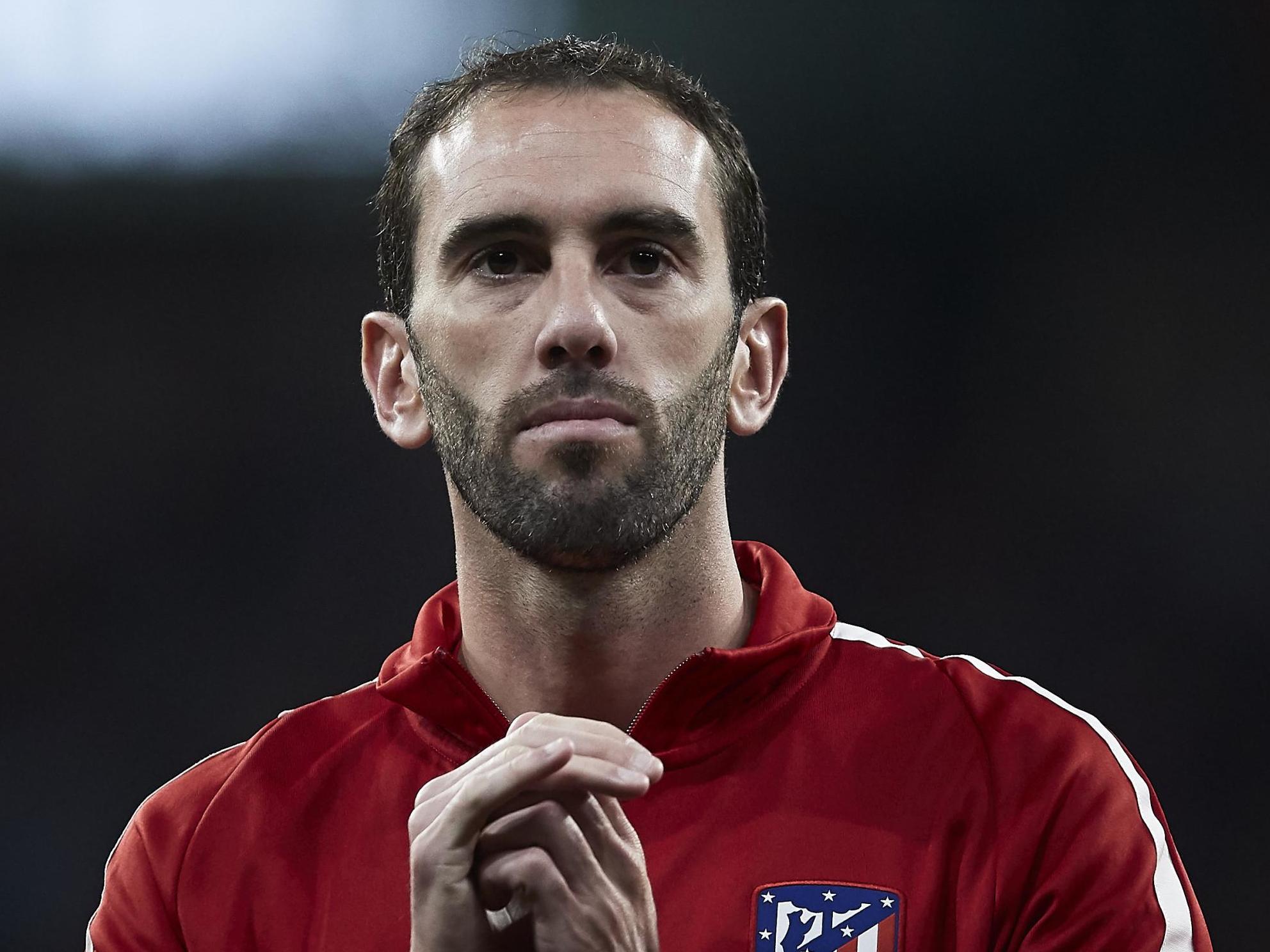 Diego Godin has been at Atletico Madrid for eight years (Getty)