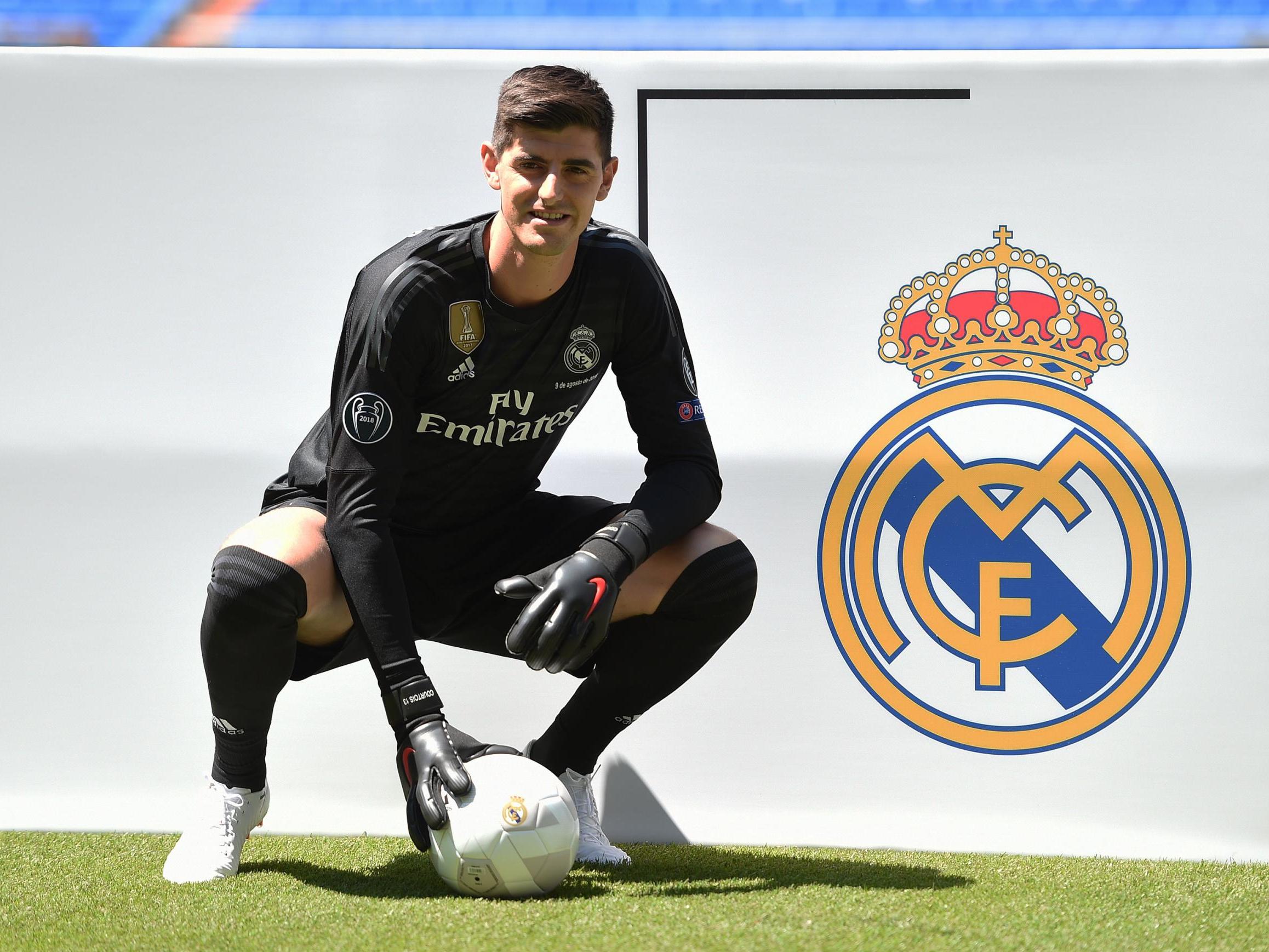 Courtois joined Real Madrid to be close to his family