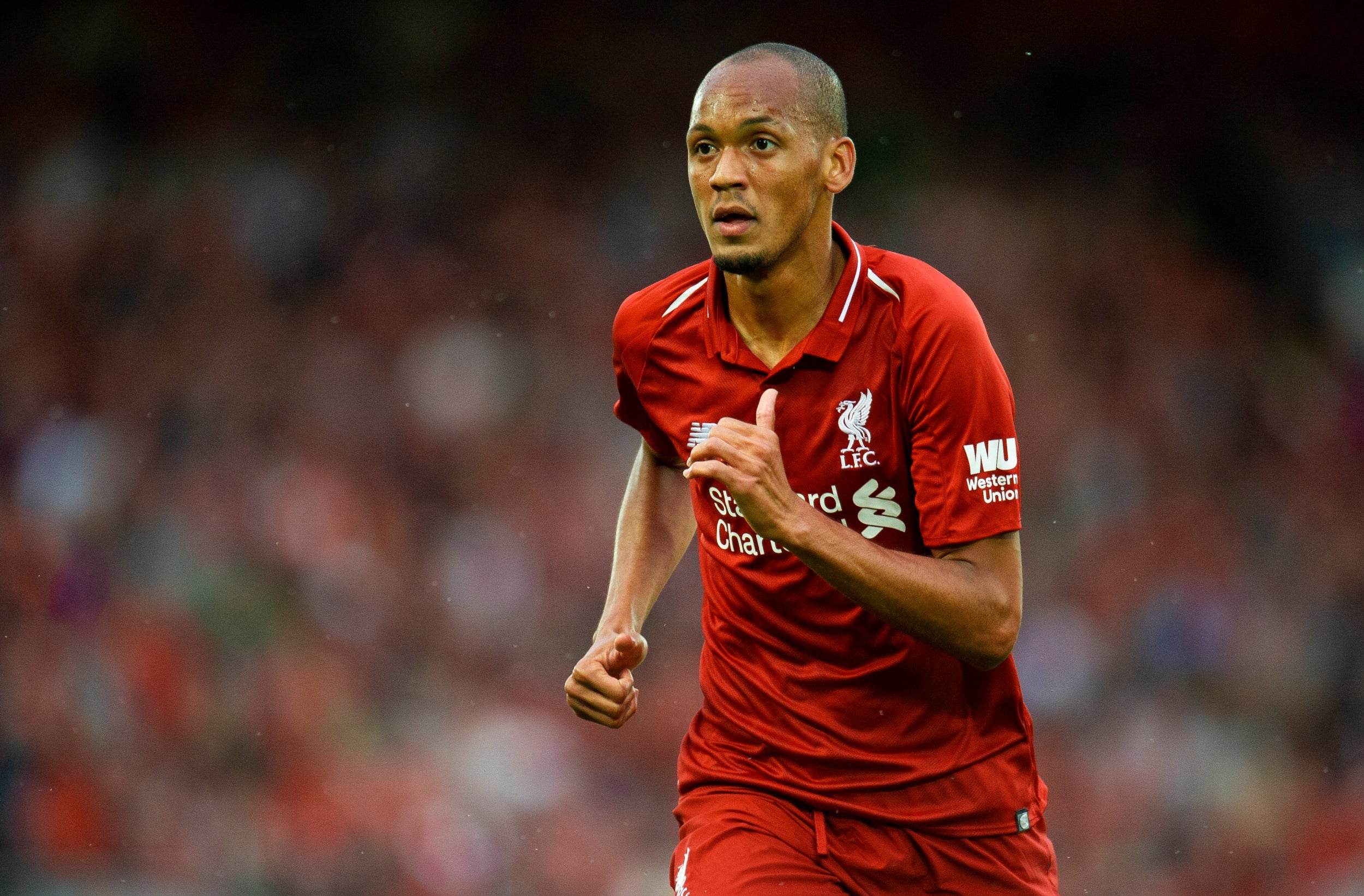 Fabinho has made just one appearance for Liverpool this season