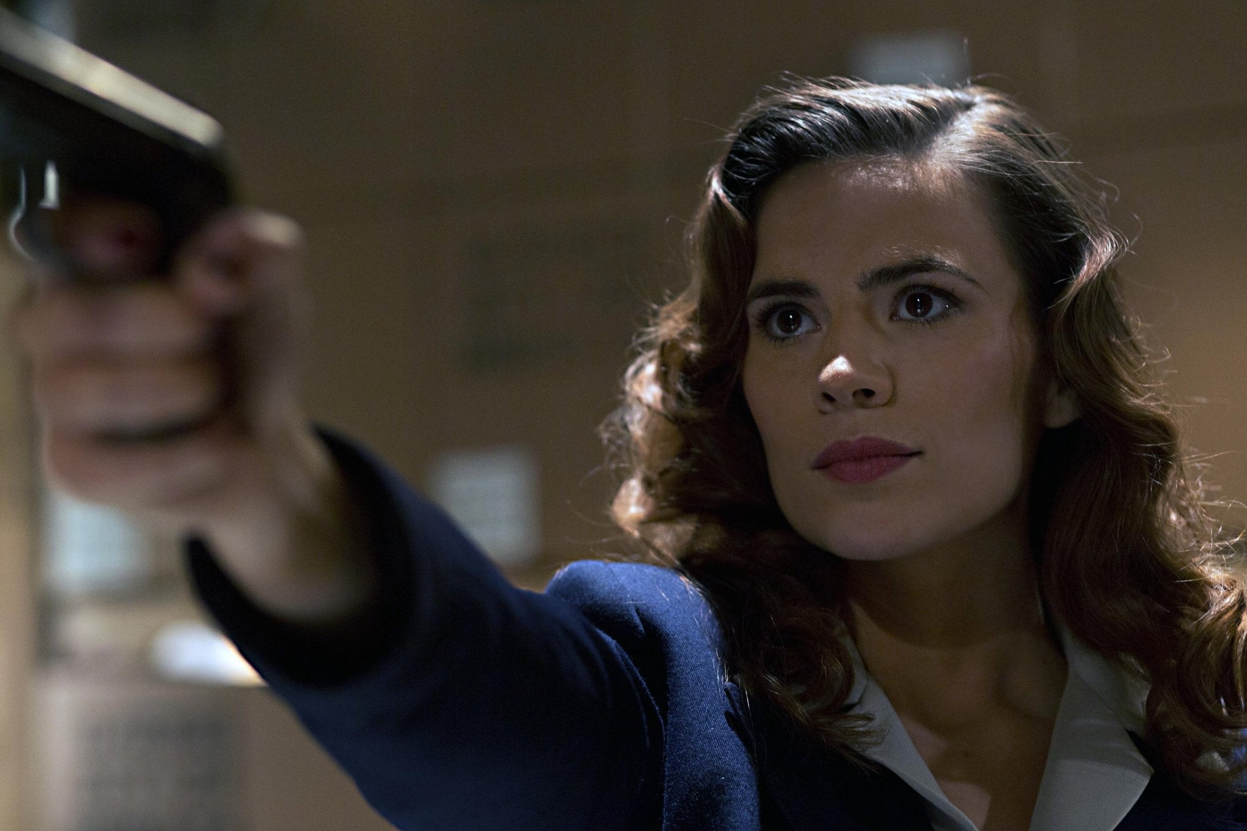 Hayley Atwell in the role of Agent Carter, in Marvel's one-shot short film of the same name