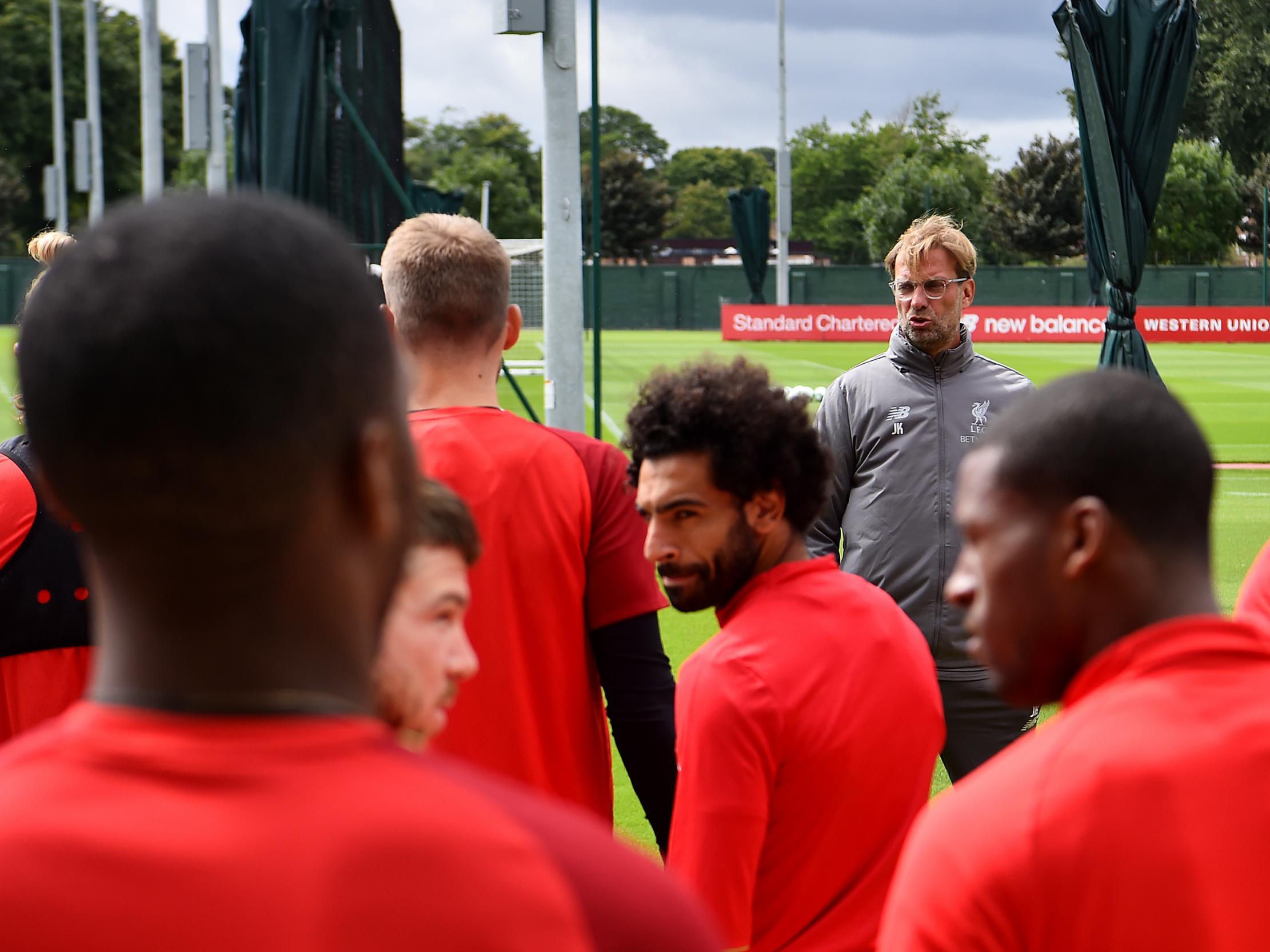 Klopp is happy with his new squad