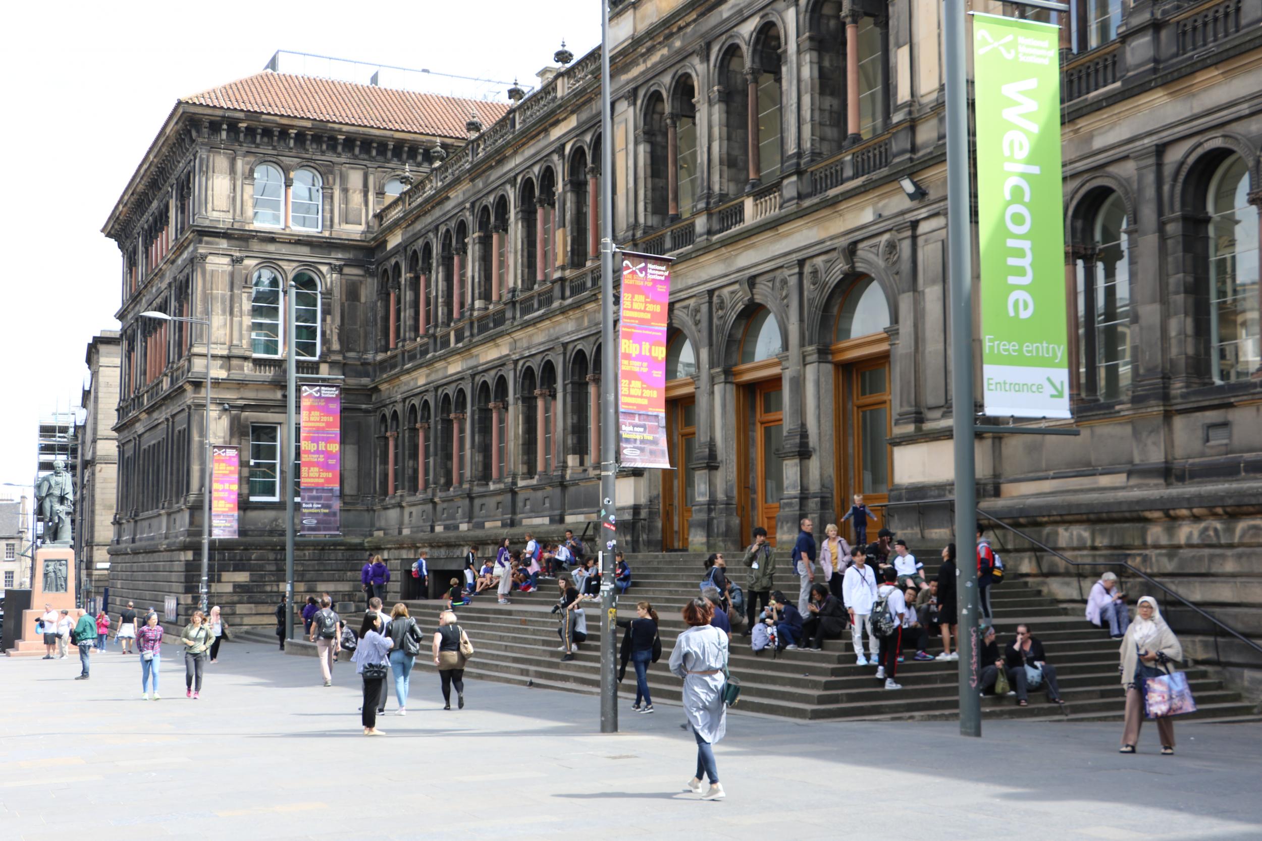 The National Museum of Scotland on Chambers Street