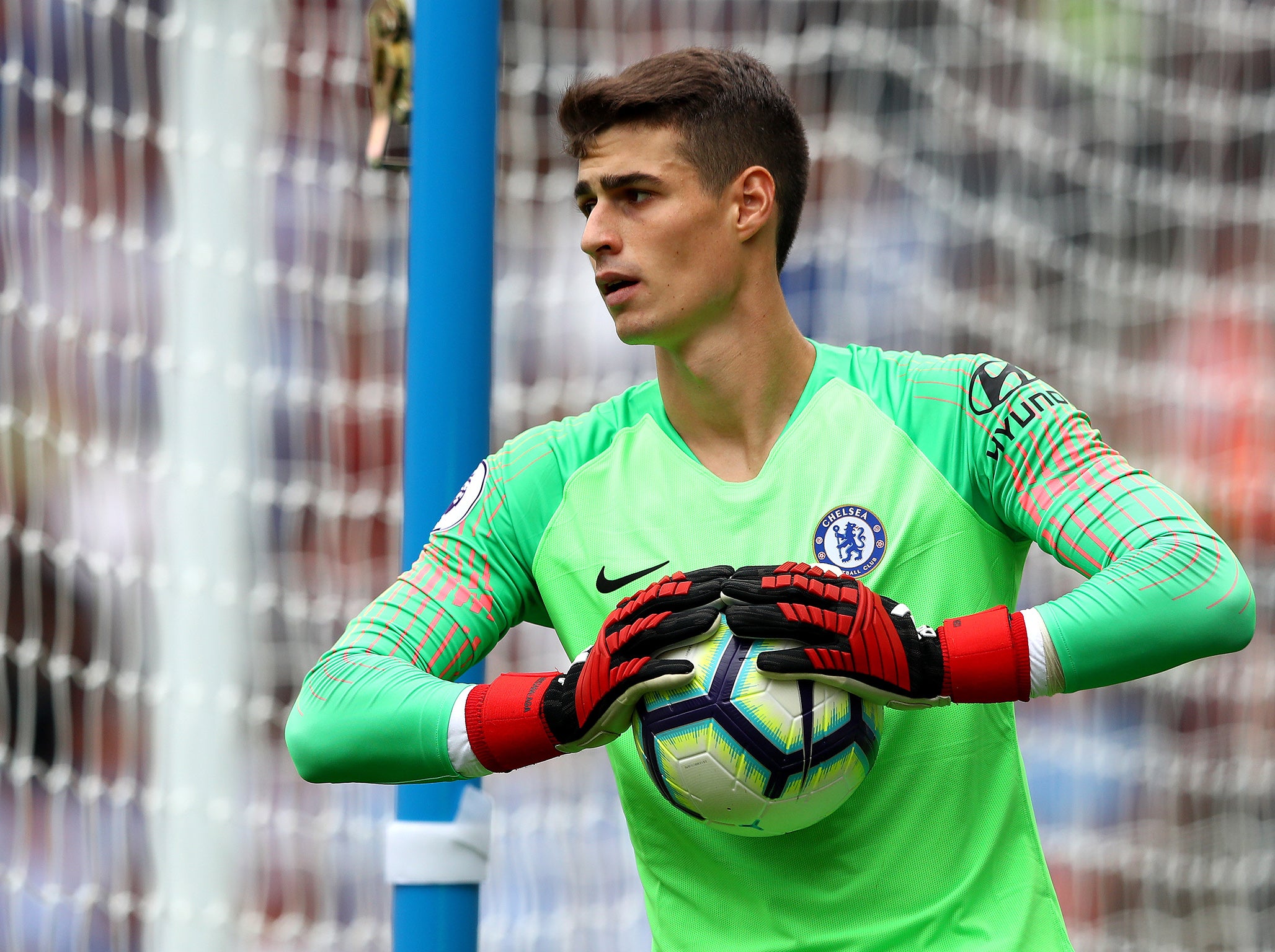 Kepa barely had a save to make on his debut