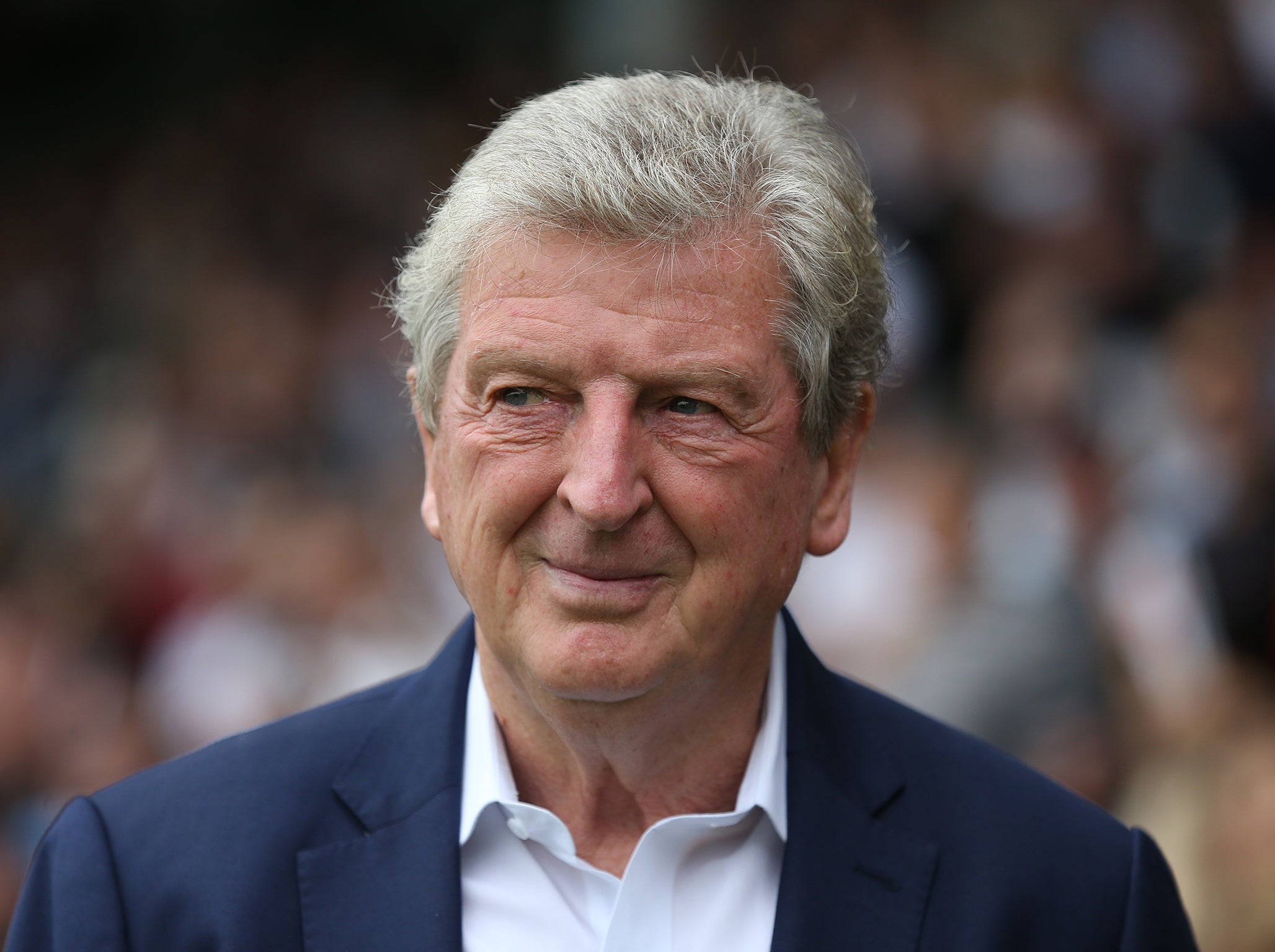 Roy Hodgson was delighted with Wilfried Zaha