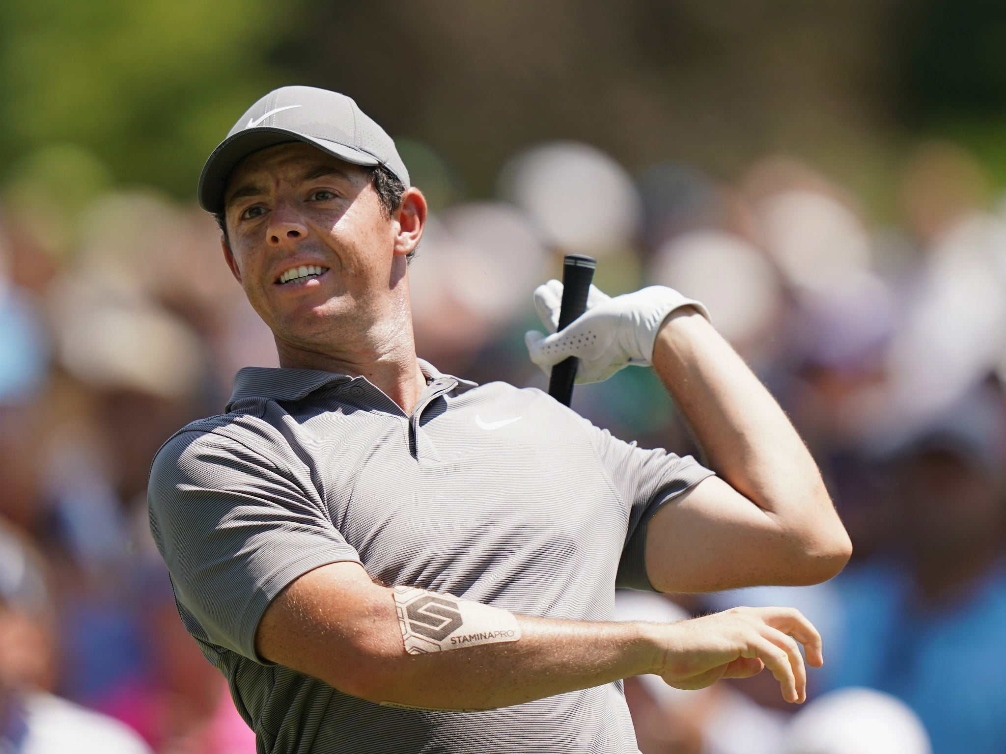 Rory McIlroy fell out of contention at Bellerive