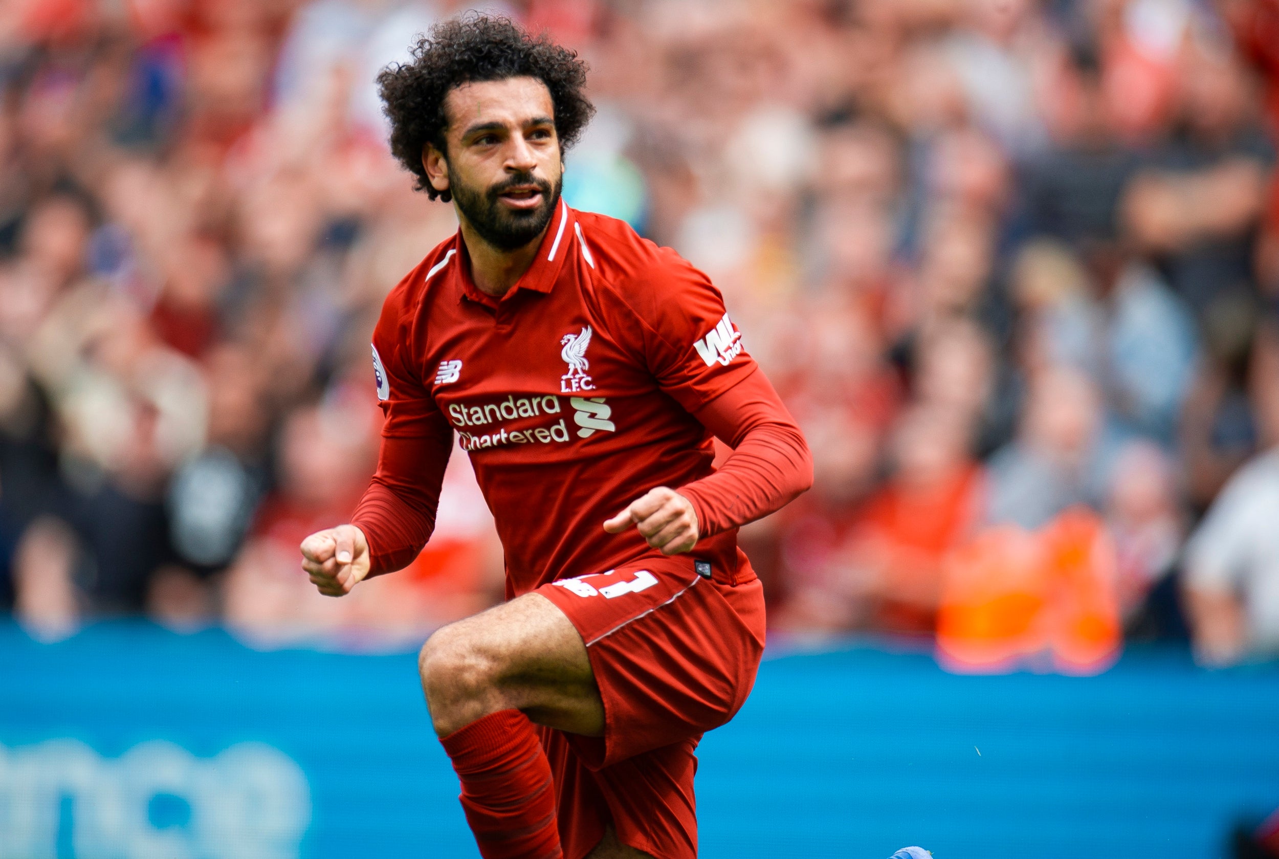 Mohamed Salah put Liverpool ahead early on