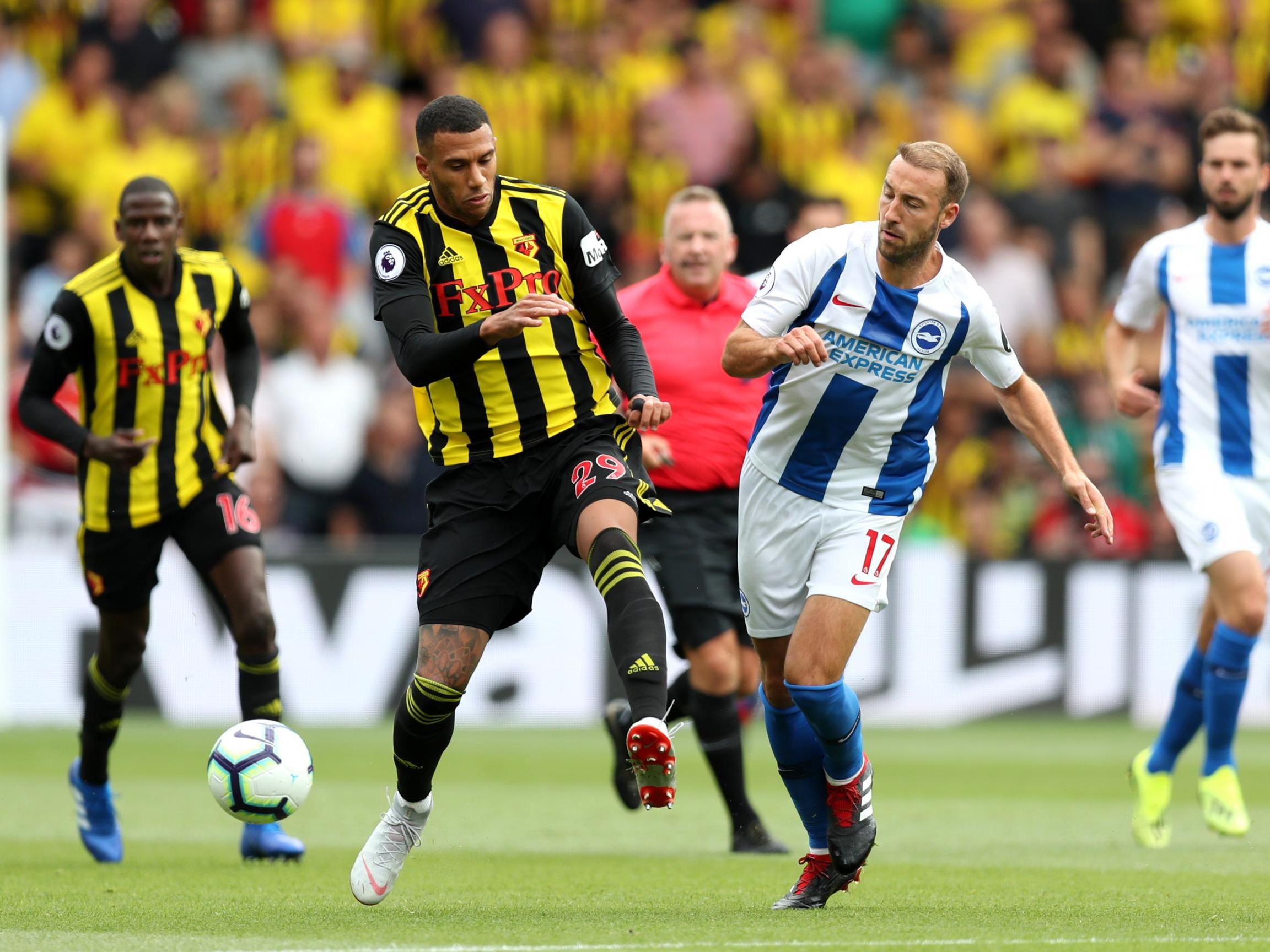 Glenn Murray in action against Watford on Saturday