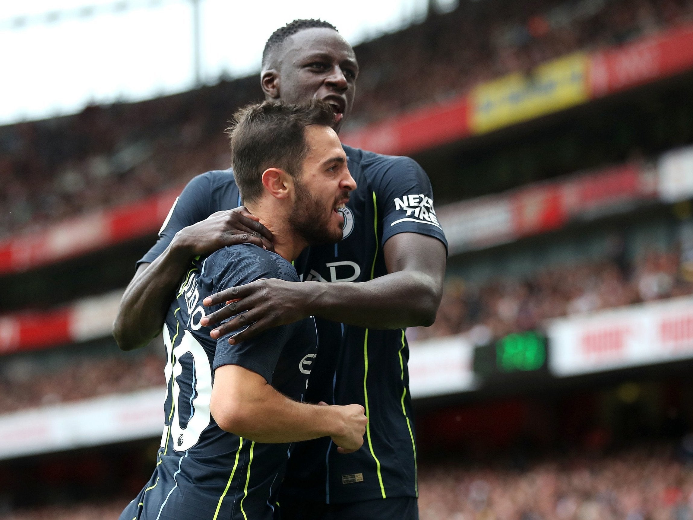 Pep Guardiola has a stern warning for Benjamin Mendy after the win over Arsenal