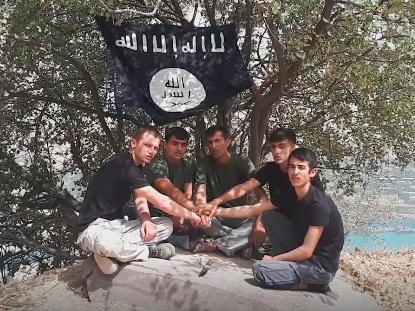 Two days after the cyclists were killed, the Islamic State released a video in which these men swore allegiance to the terrorist group