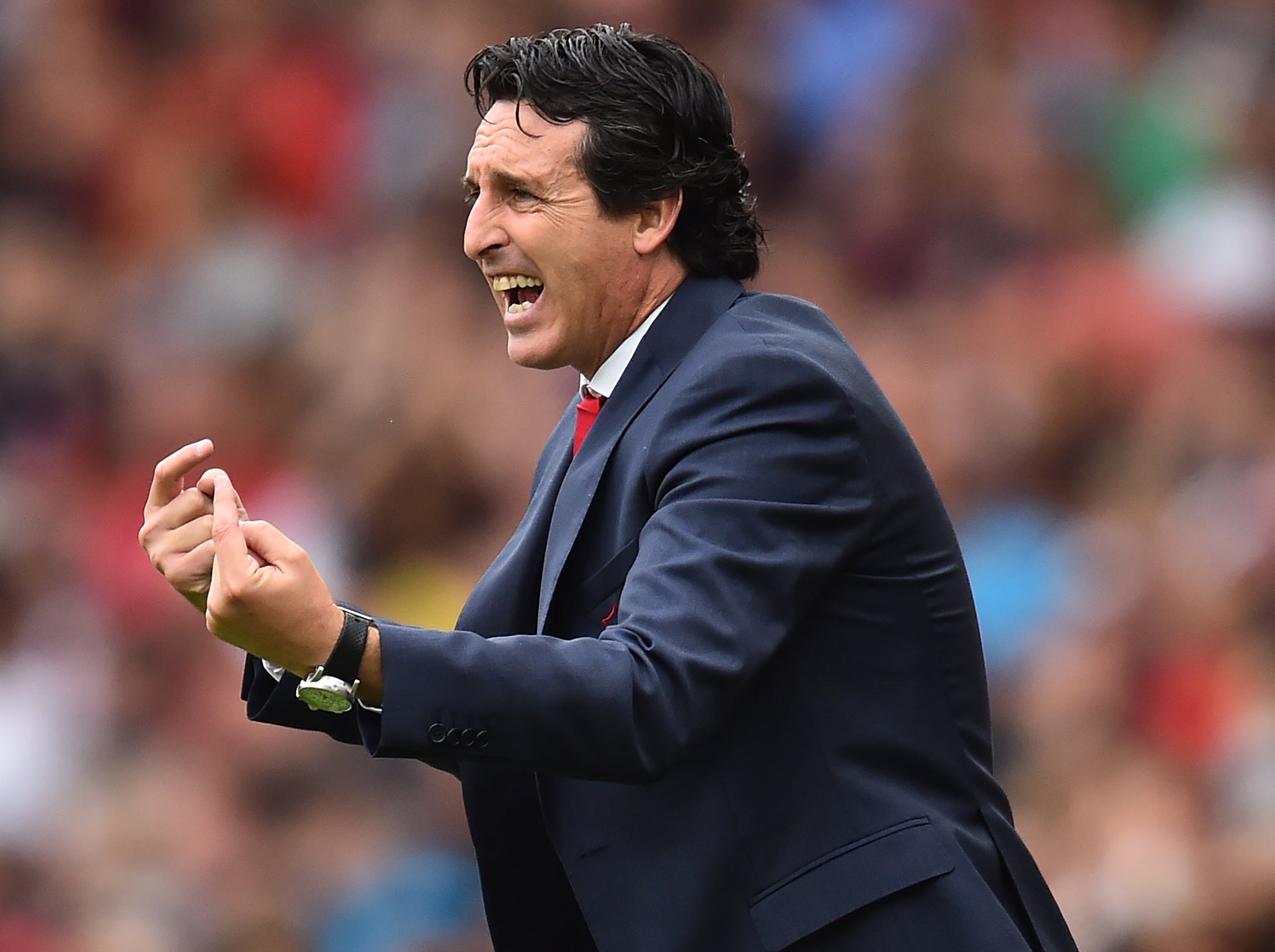 Unai Emery lost his first game in charge