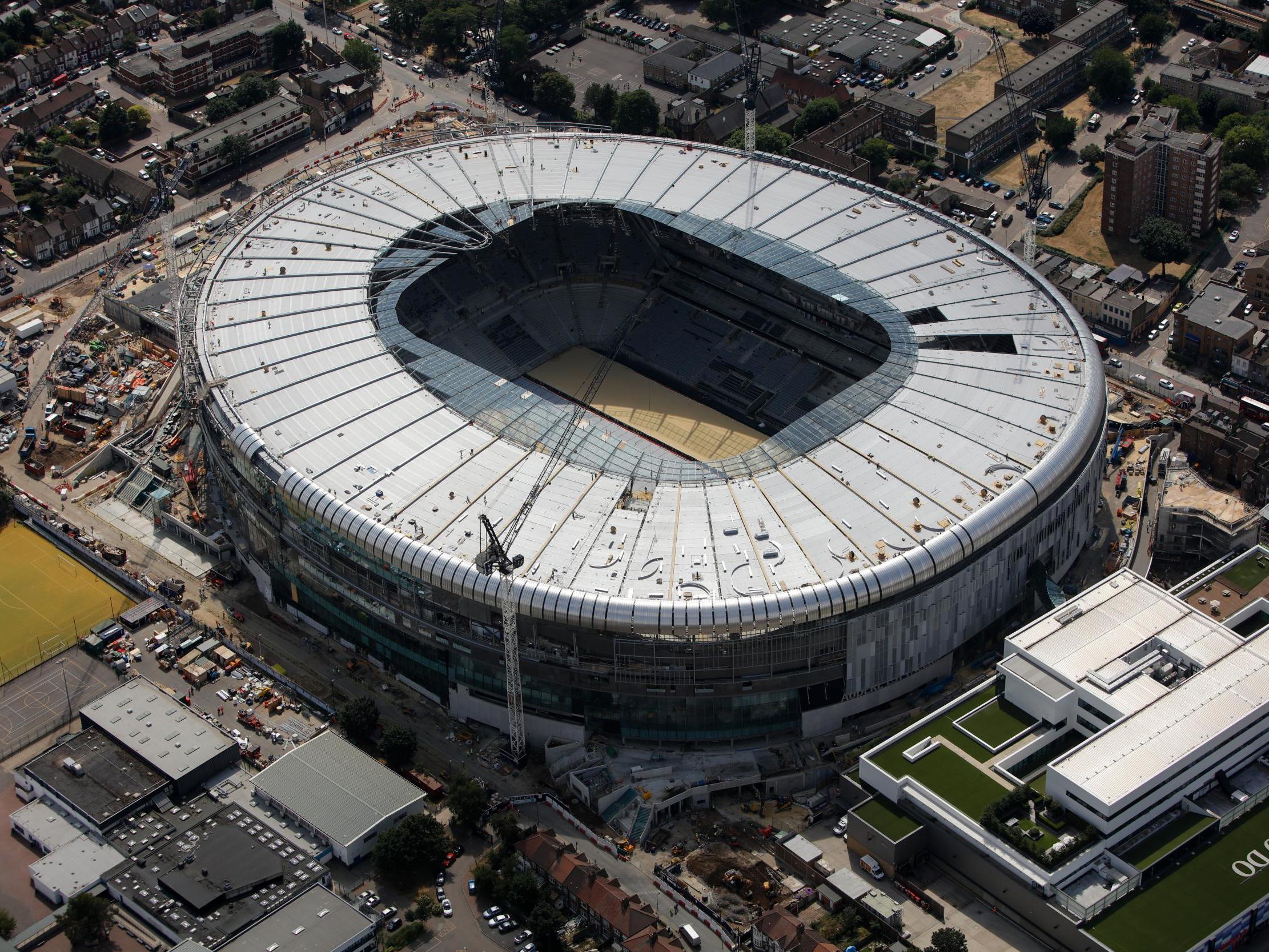 Spurs hope to in their new stadium by February