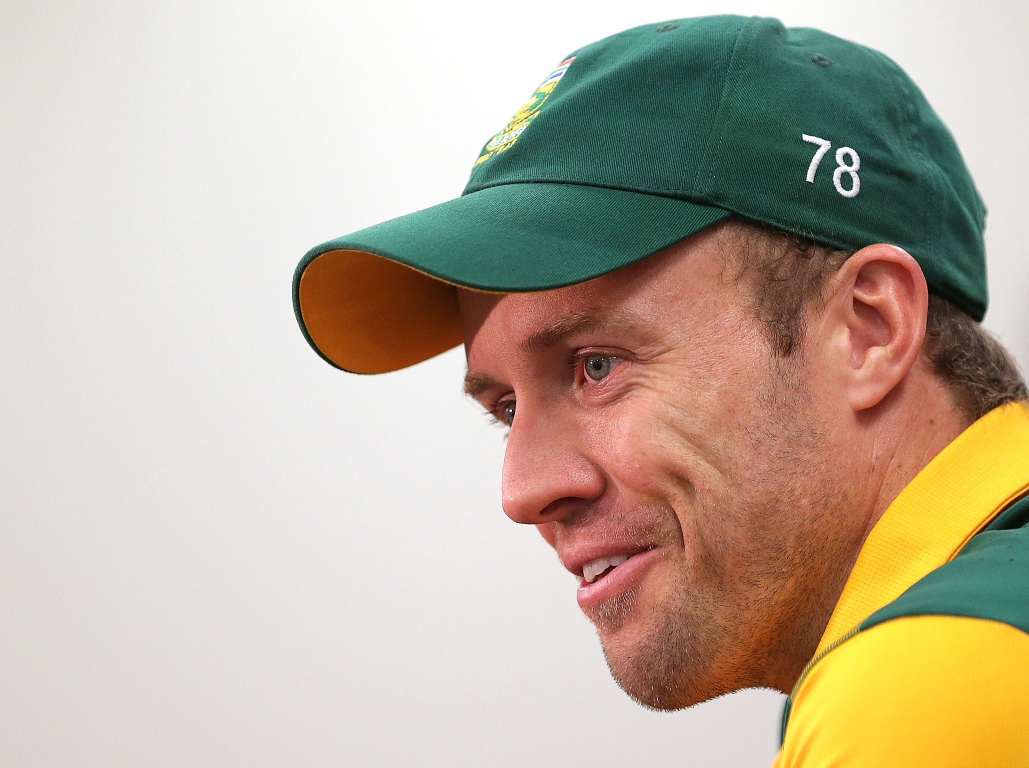 There is no temptation for AB de Villiers to return