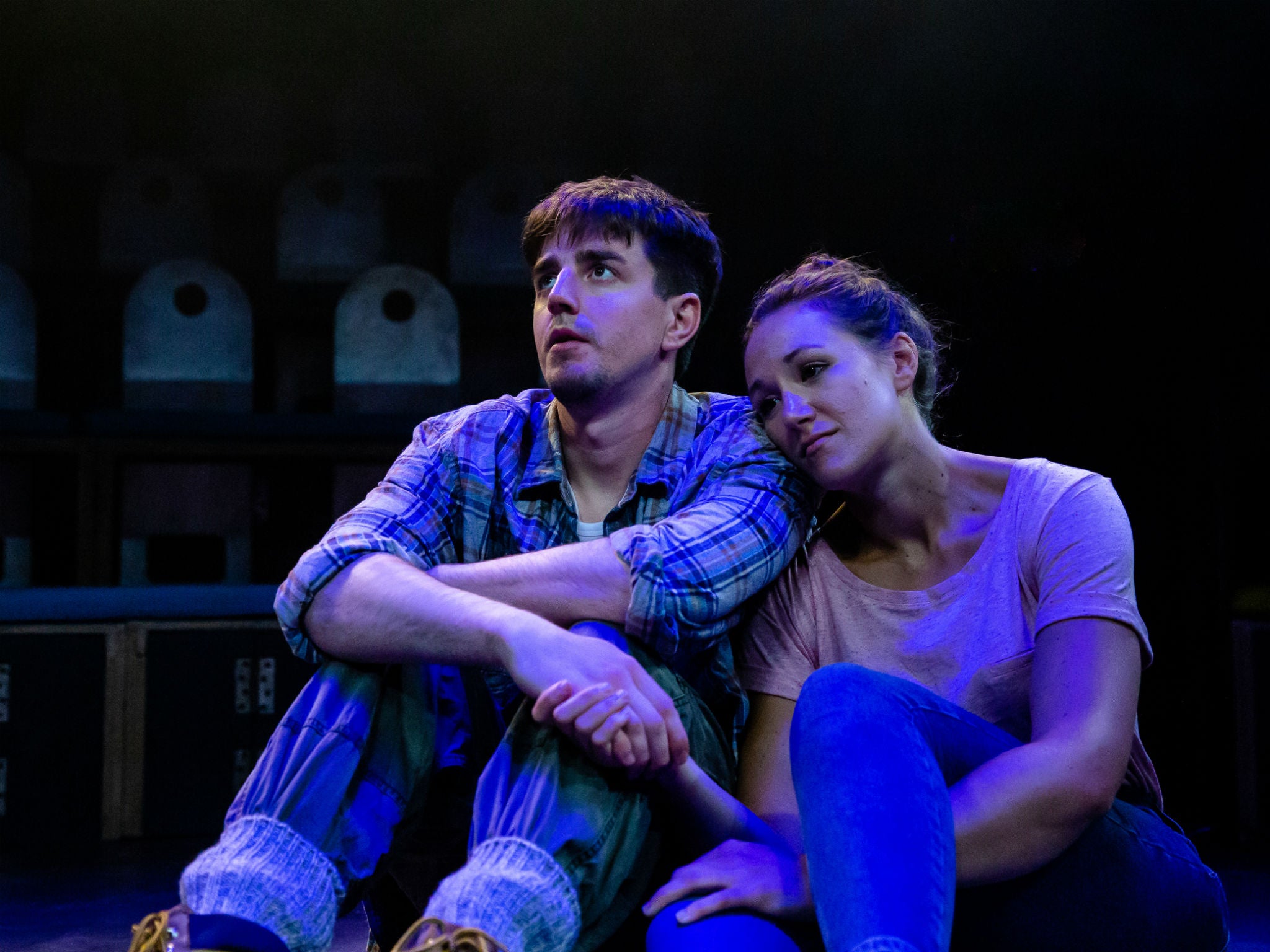 Charlotte Bate and Harry Egan in ‘Blackthorn’