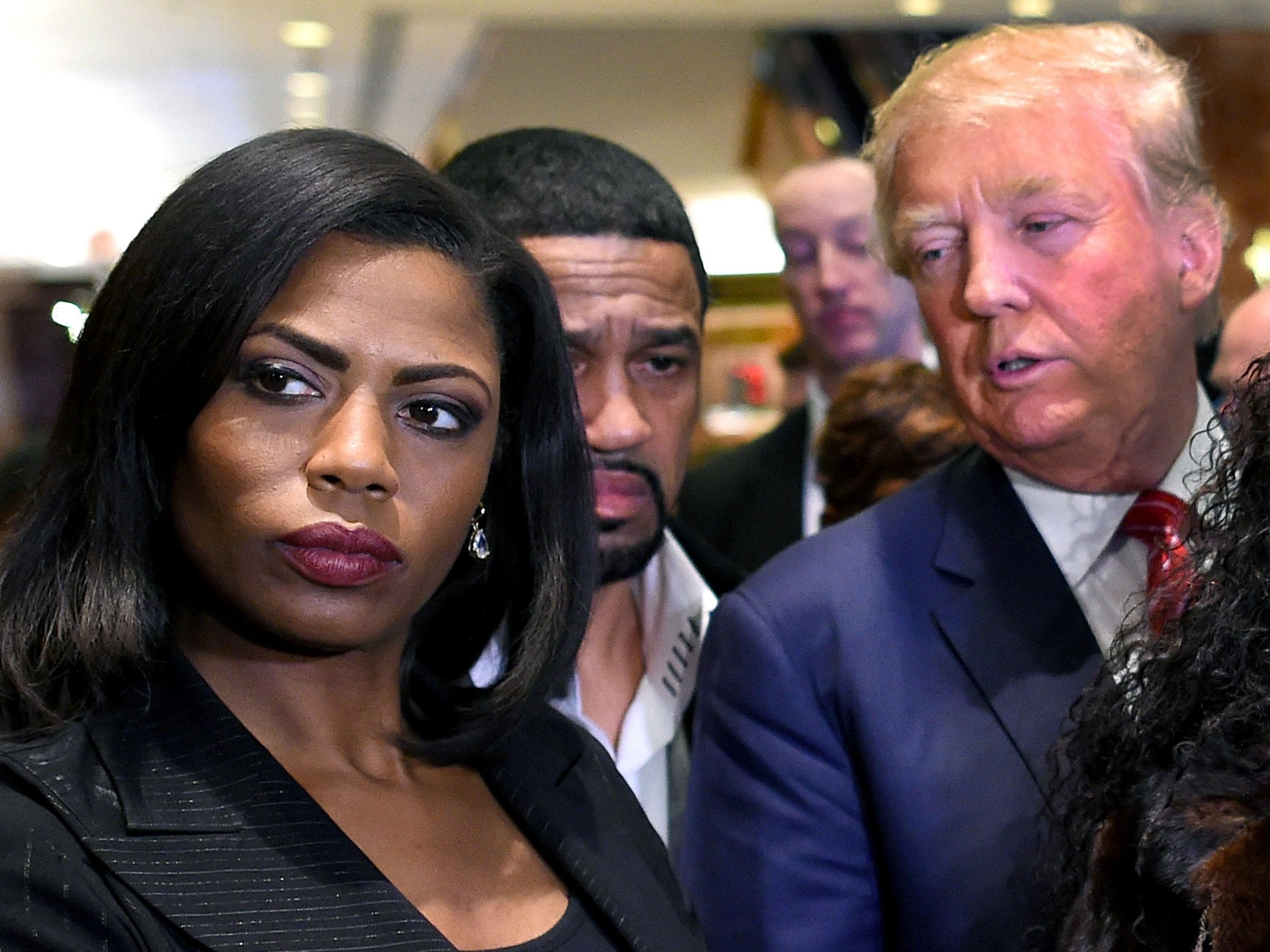 Ms Manigault-Newman is on a book tour to promote her new White House tell-all, 'Unhinged'