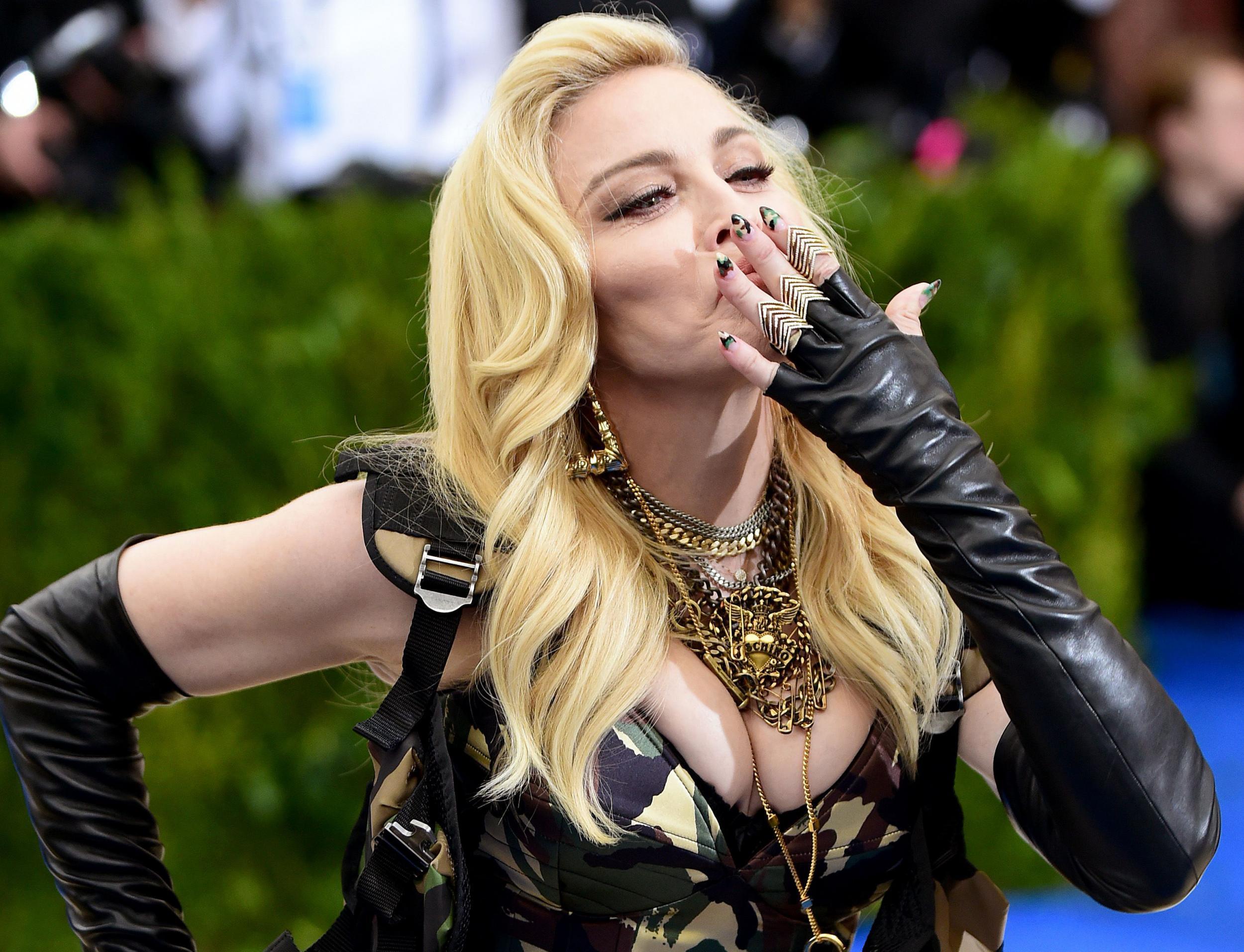 Very much in Vogue this week: Madonna