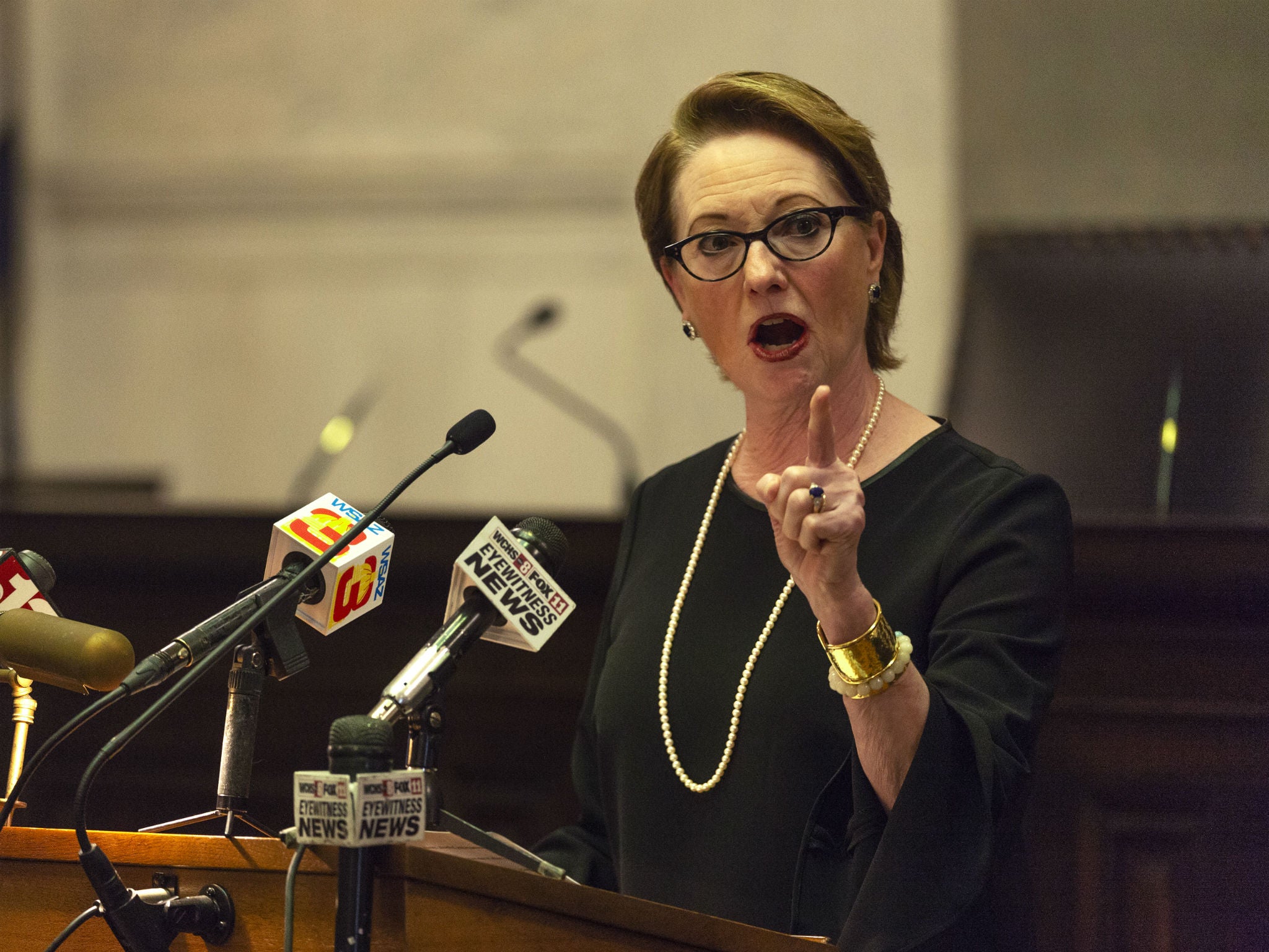 West Virginia Supreme Court Justice Robin Davis announces her retirement