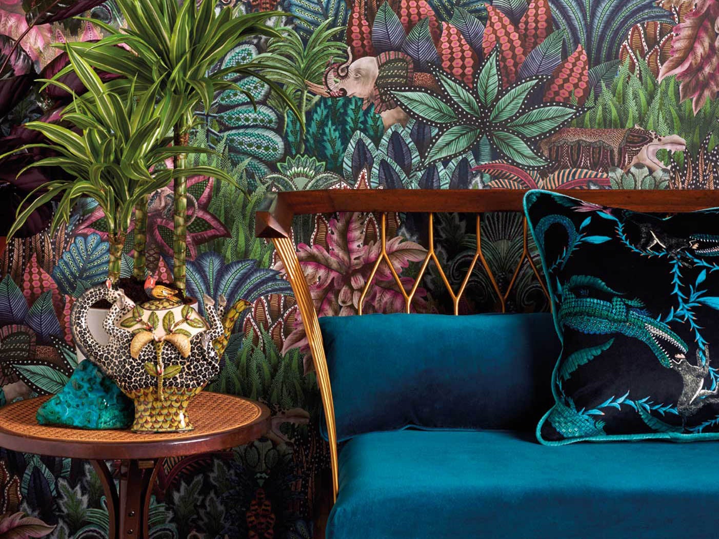 Cole & Son's Singita wallpaper from the Ardmore Collection