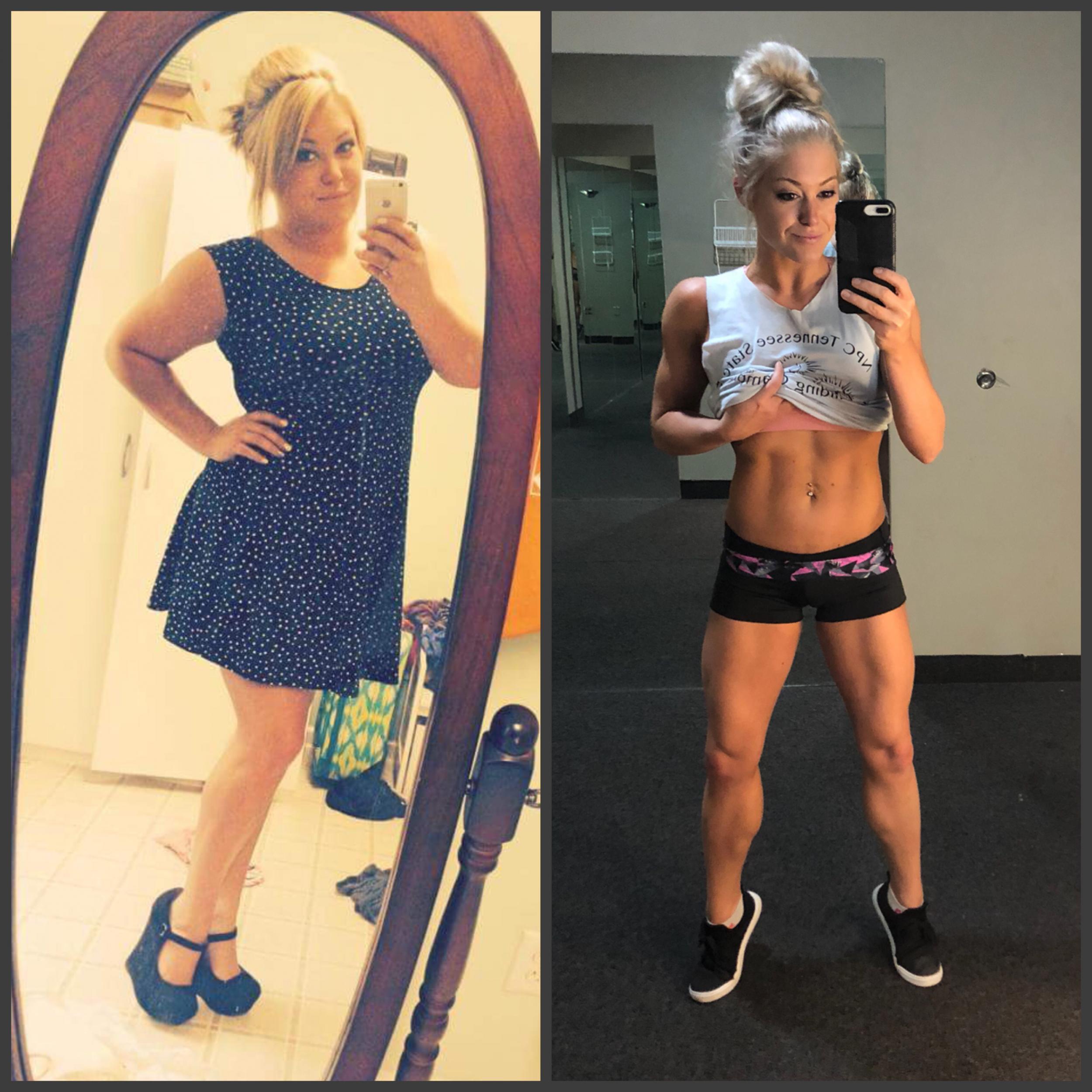 She became interested in NPC fitness competitions (Lindsay Butler)