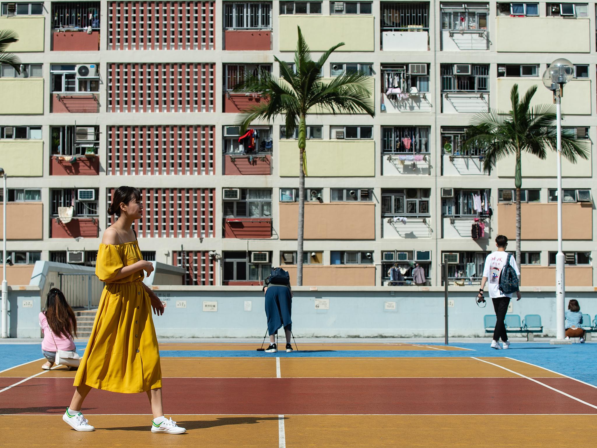 Choi Hung Estate: the name means ‘rainbow’ in Cantonese