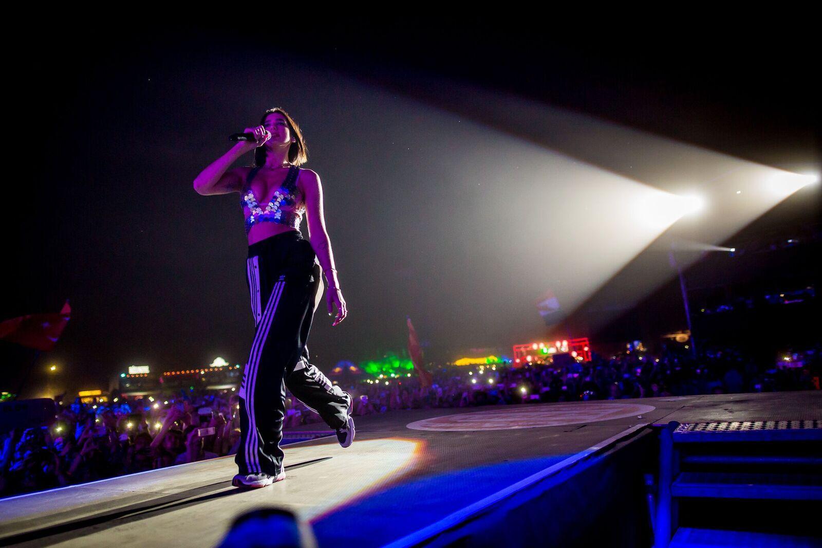 Dua Lipa at Sziget Festival