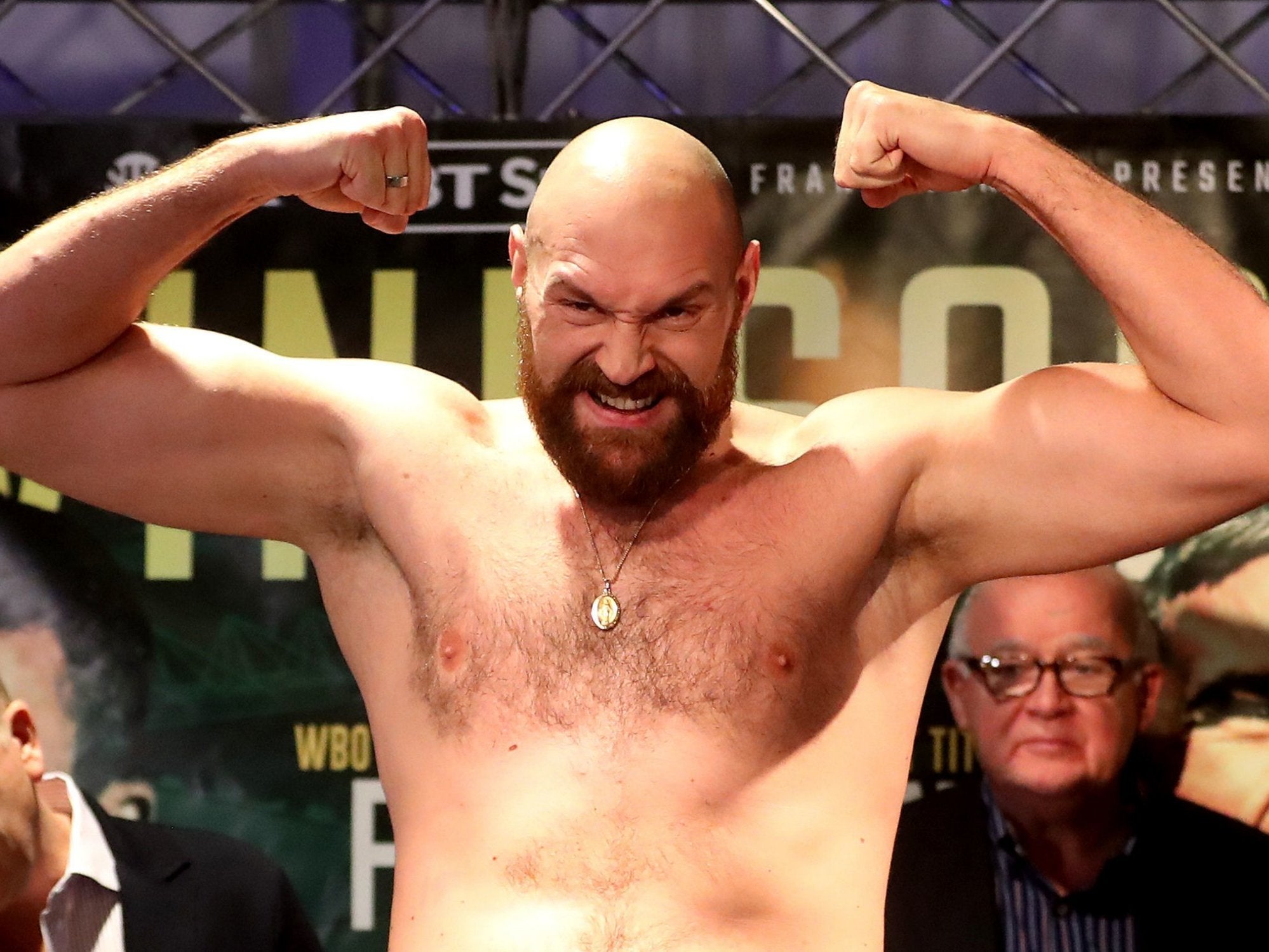 Tyson Fury takes on Francesco Pianeta at Belfast's Windsor Park on Saturday night