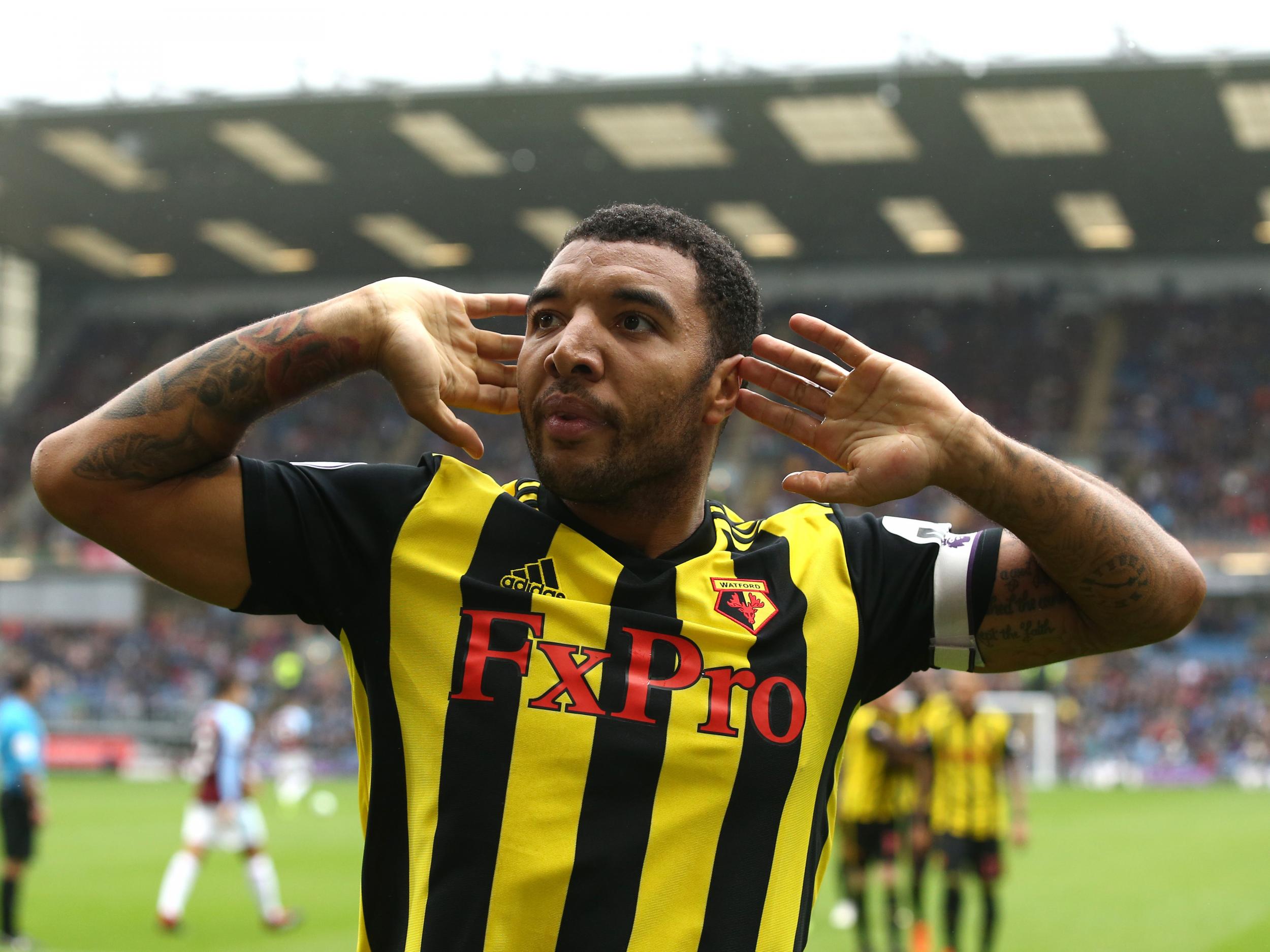 Troy Deeney restored Watford's lead after half time
