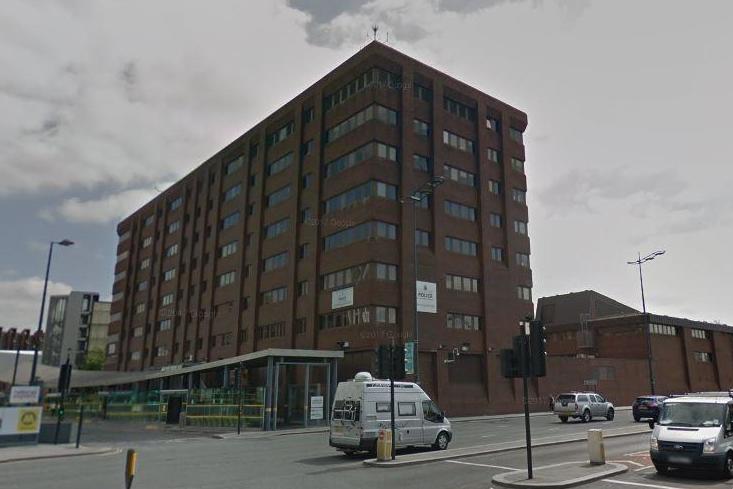 Merseyside Police headquarters in the centre of Liverpool