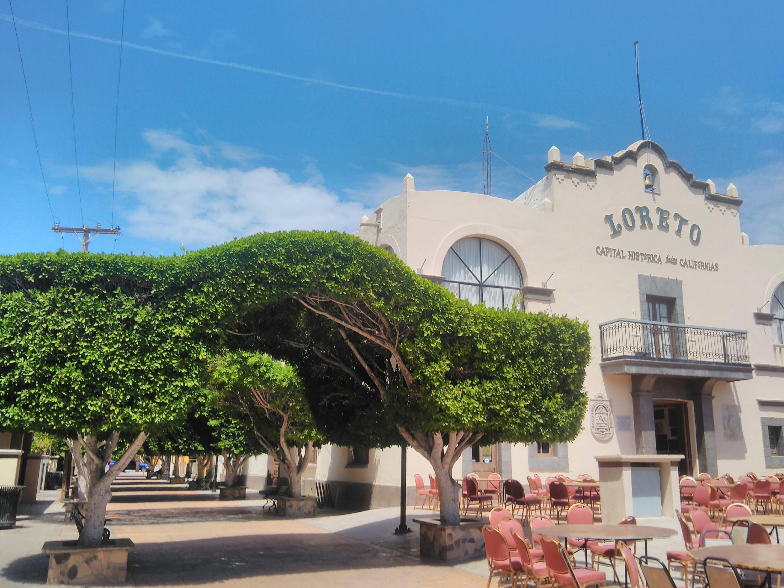 Loreto is far quieter than La Paz or Tijuana